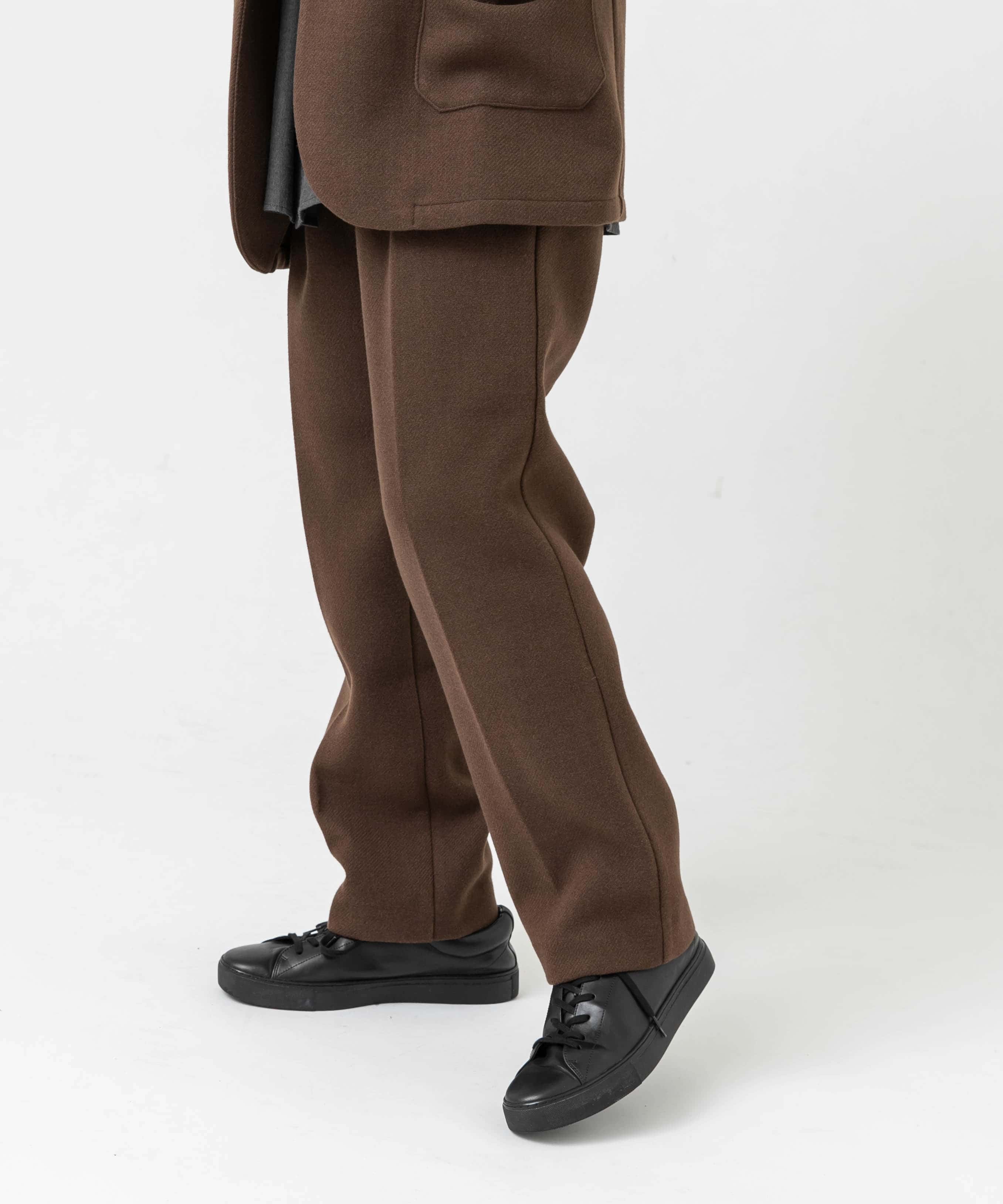 XLサイズあり』light meltonセットアップ(S BROWN): ドレスライン