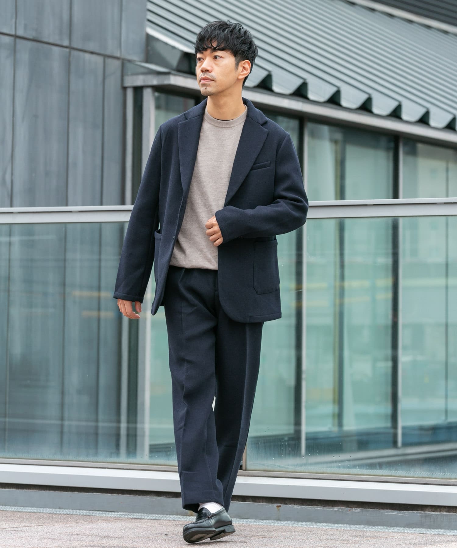 『XLサイズあり』light meltonセットアップ