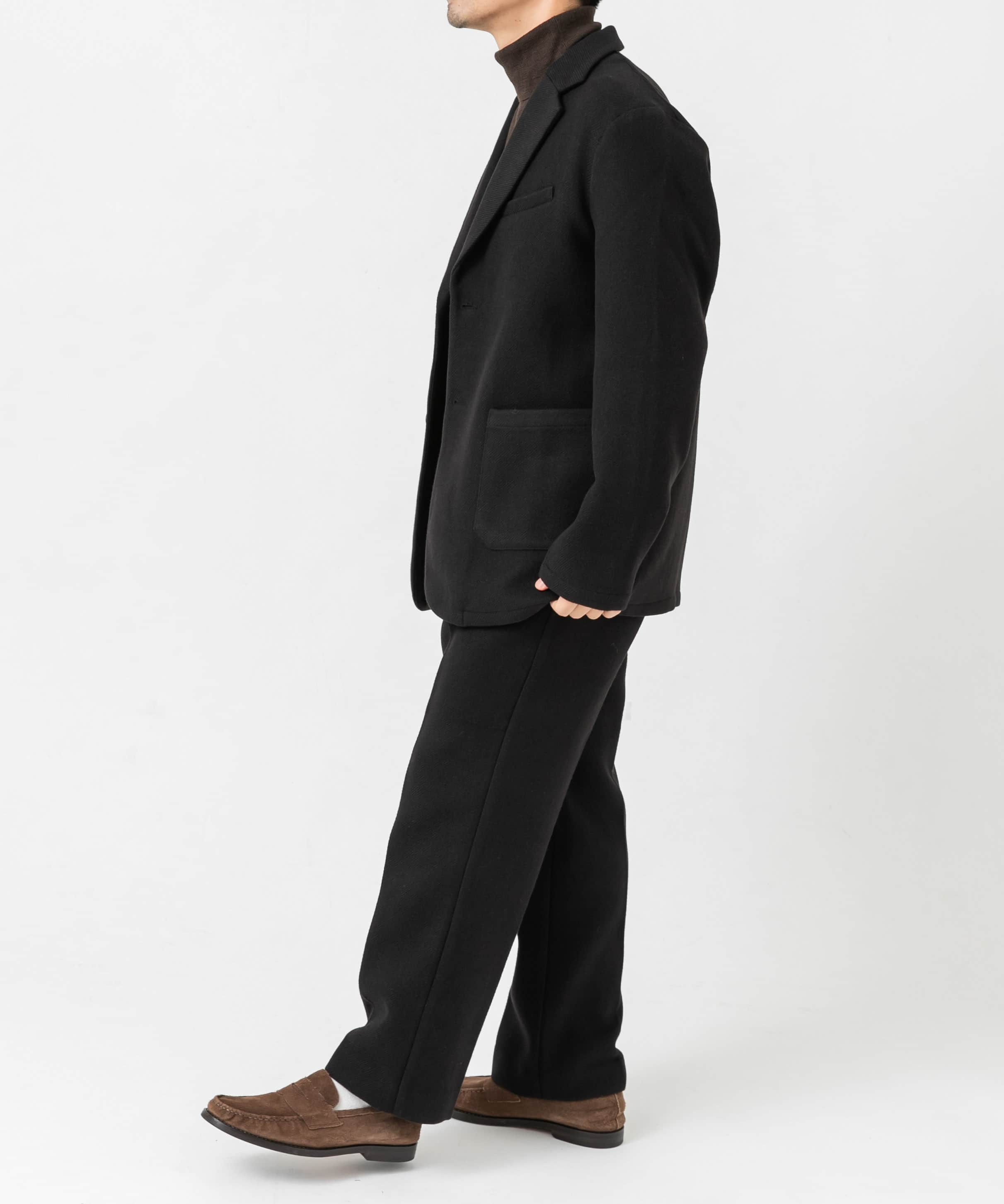 『XLサイズあり』light meltonセットアップ BLACK M