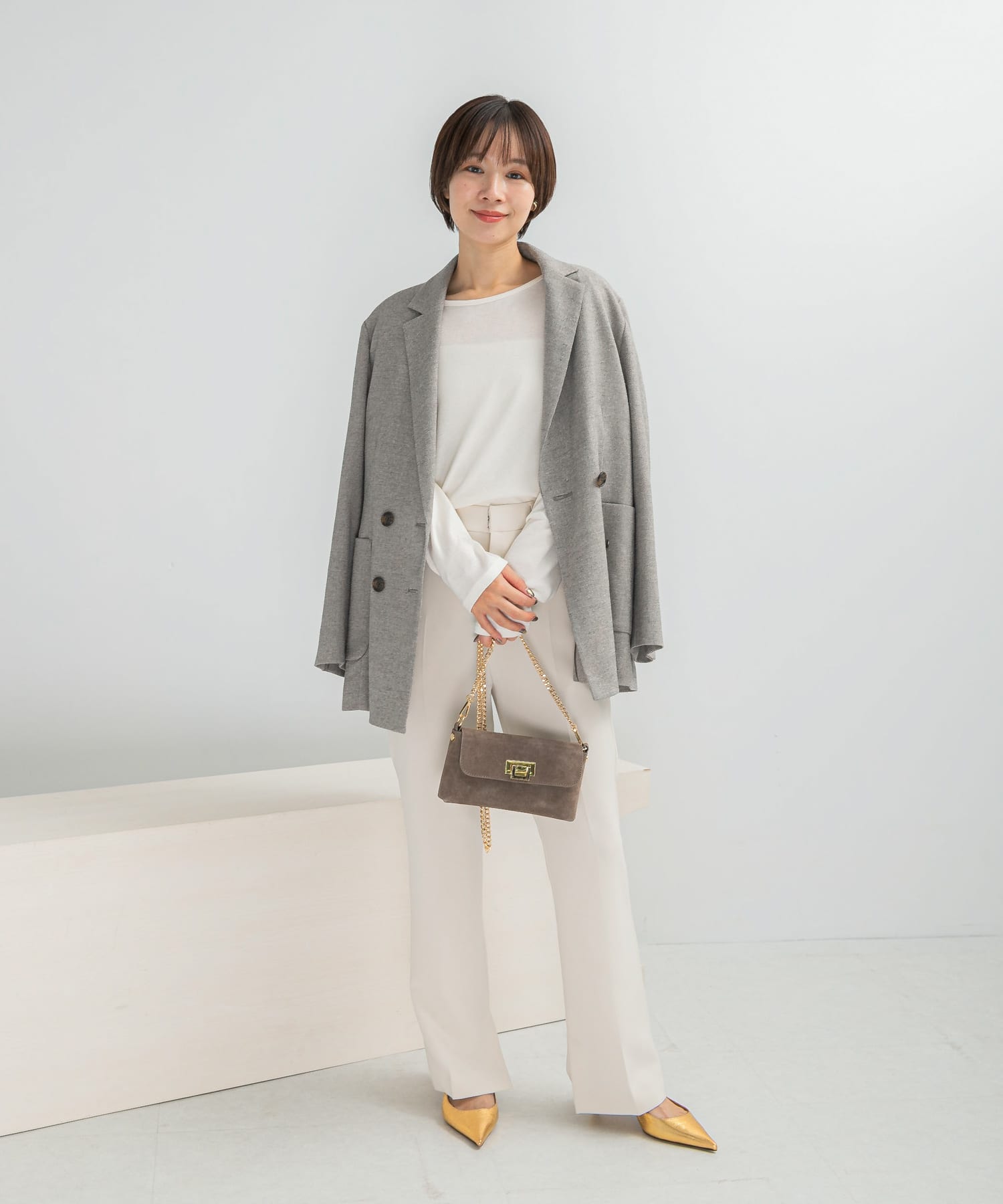 身長：158cm サイズ：FREE