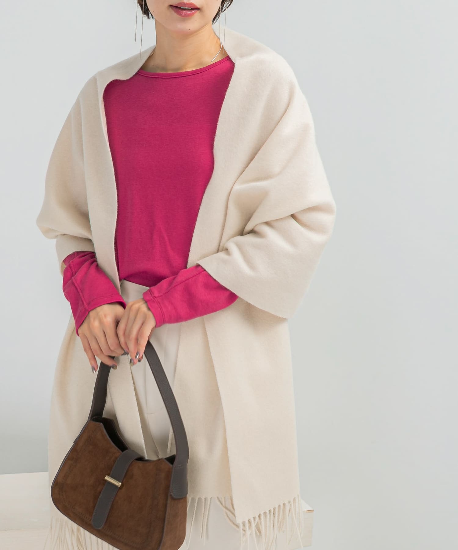 身長：158cm サイズ：FREE