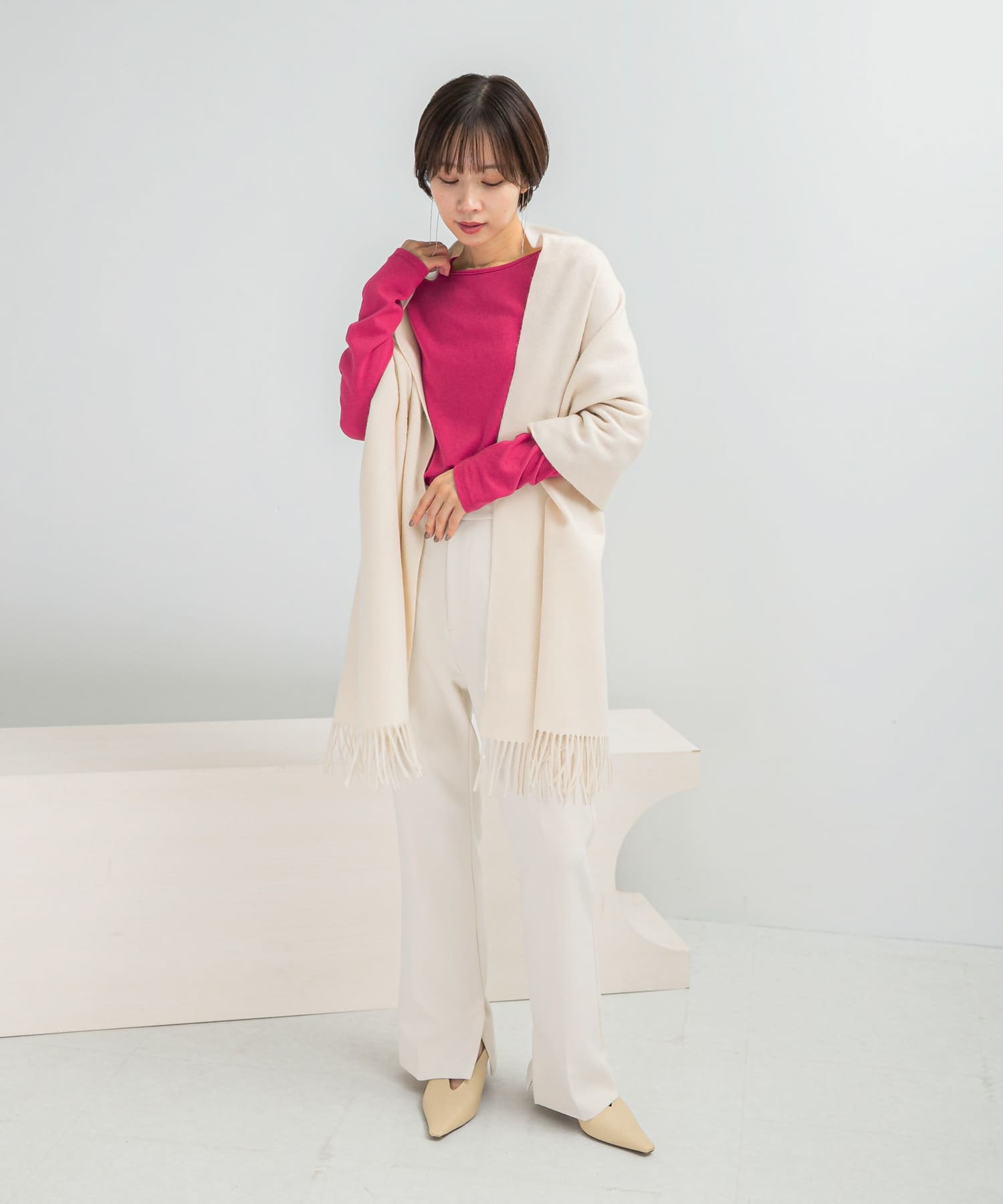 身長：158cm サイズ：FREE