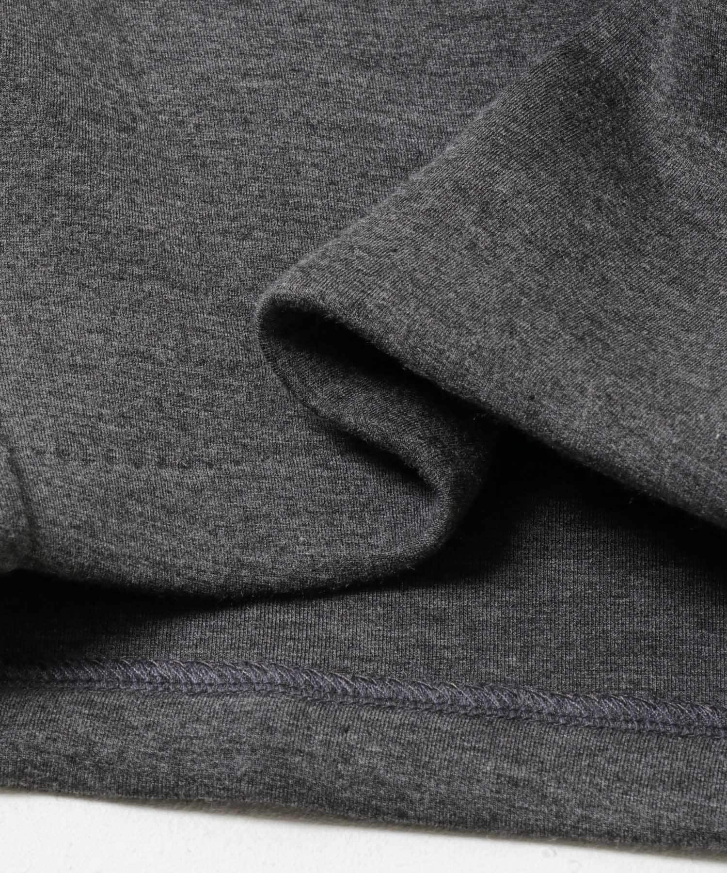 『WEB限定』刺繍スタンドダンボールブルゾン CHARCOAL FREE