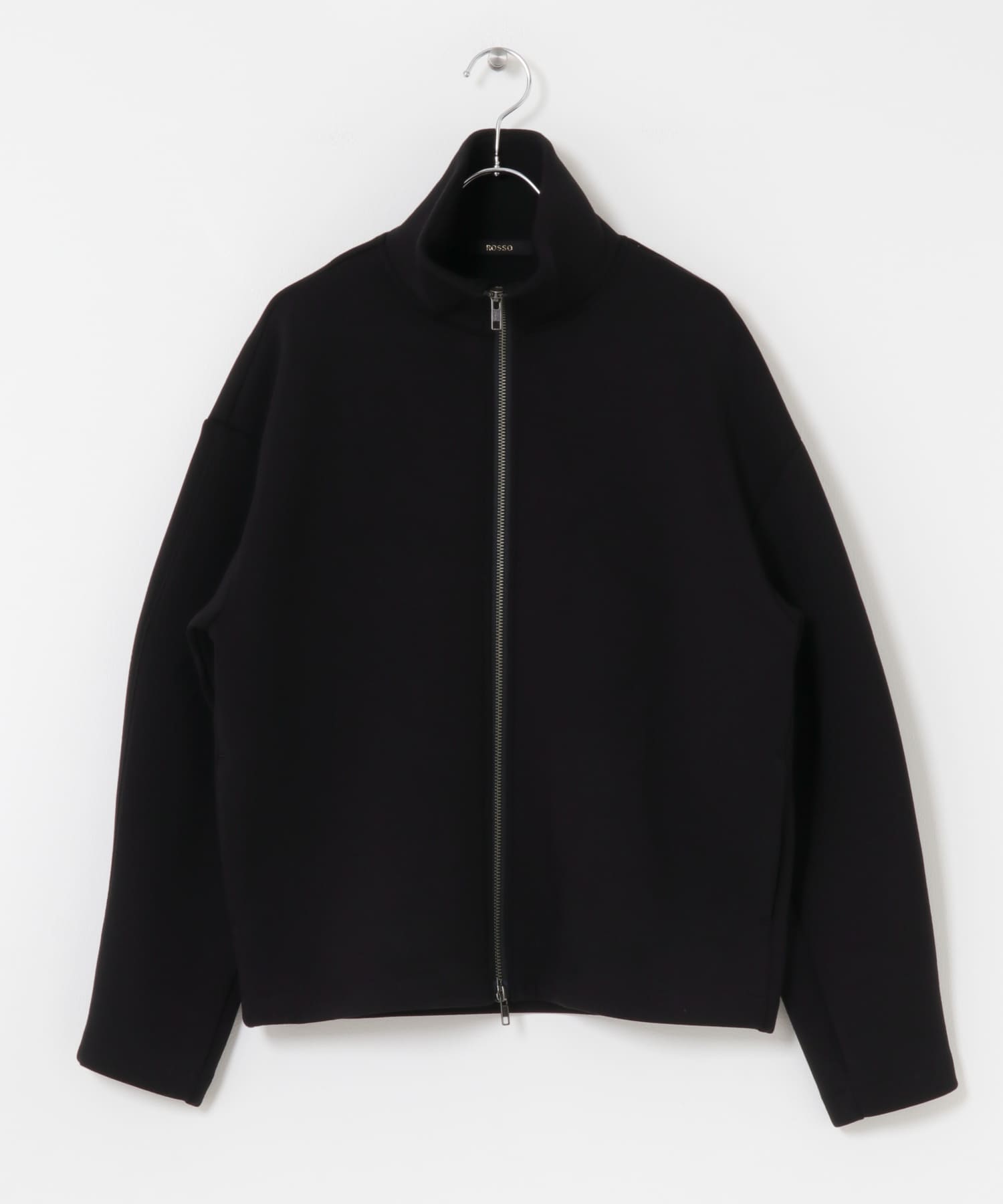 『WEB限定』刺繍スタンドダンボールブルゾン BLACK FREE