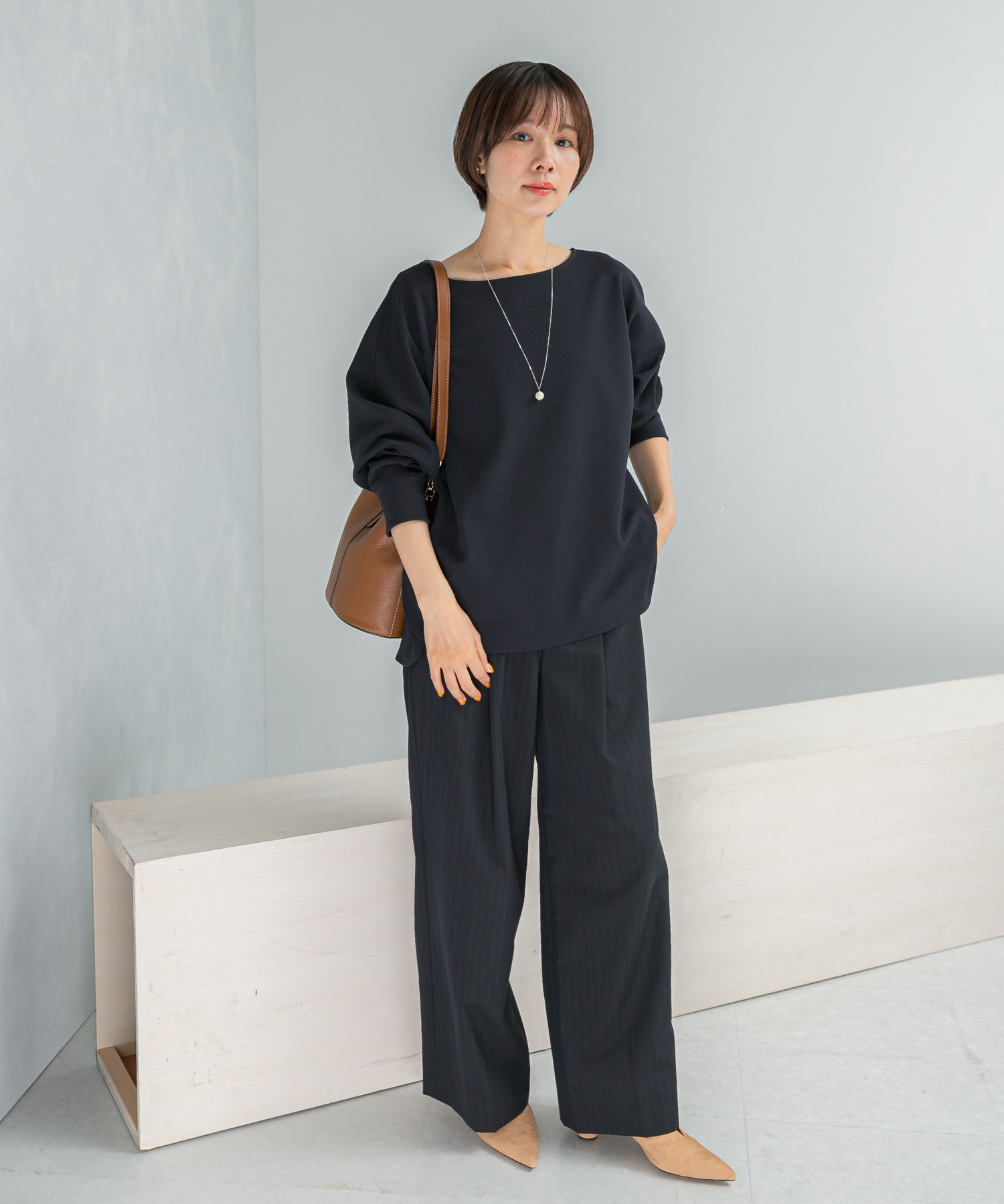 身長：158cm サイズ：FREE