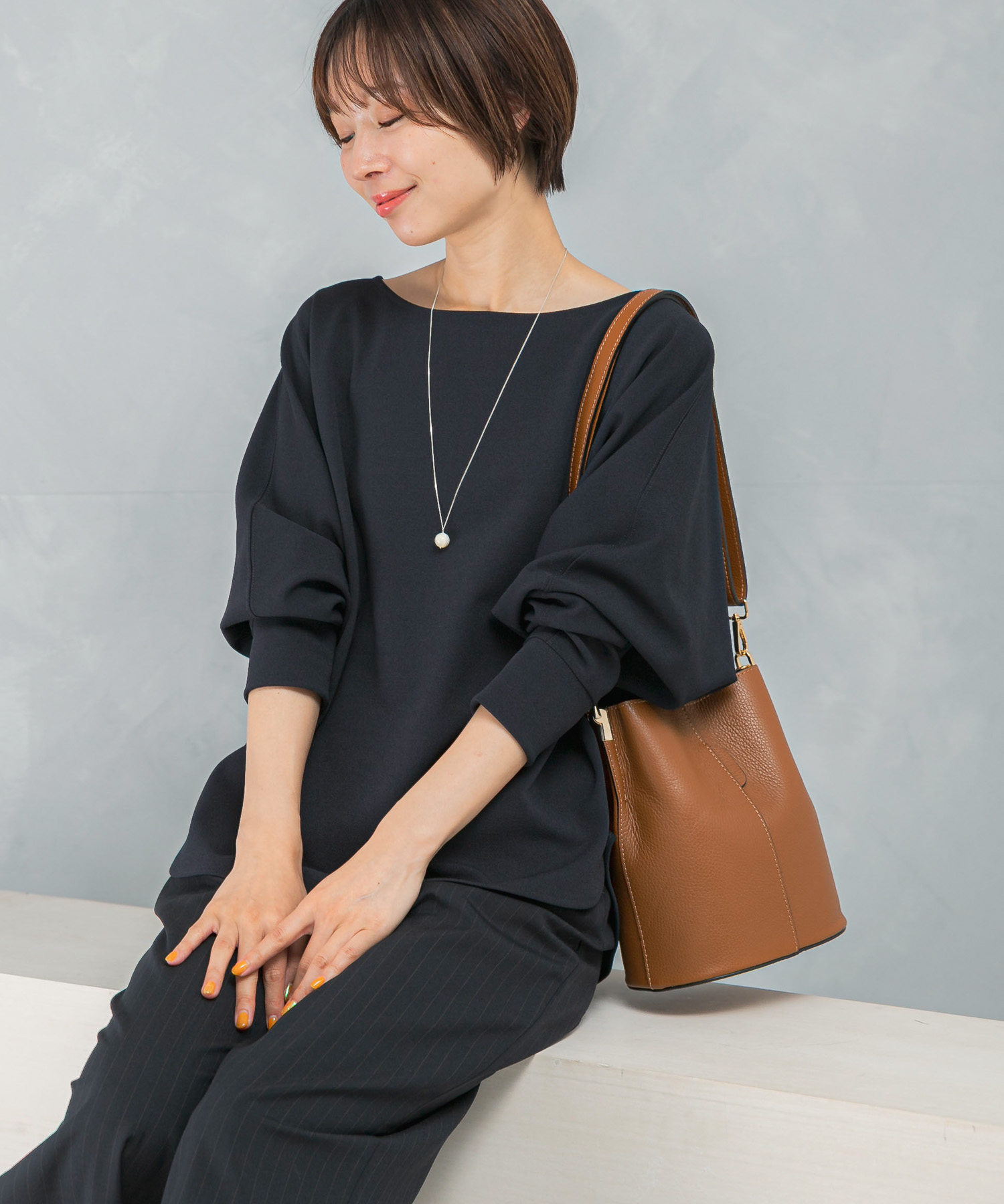 身長：158cm サイズ：FREE