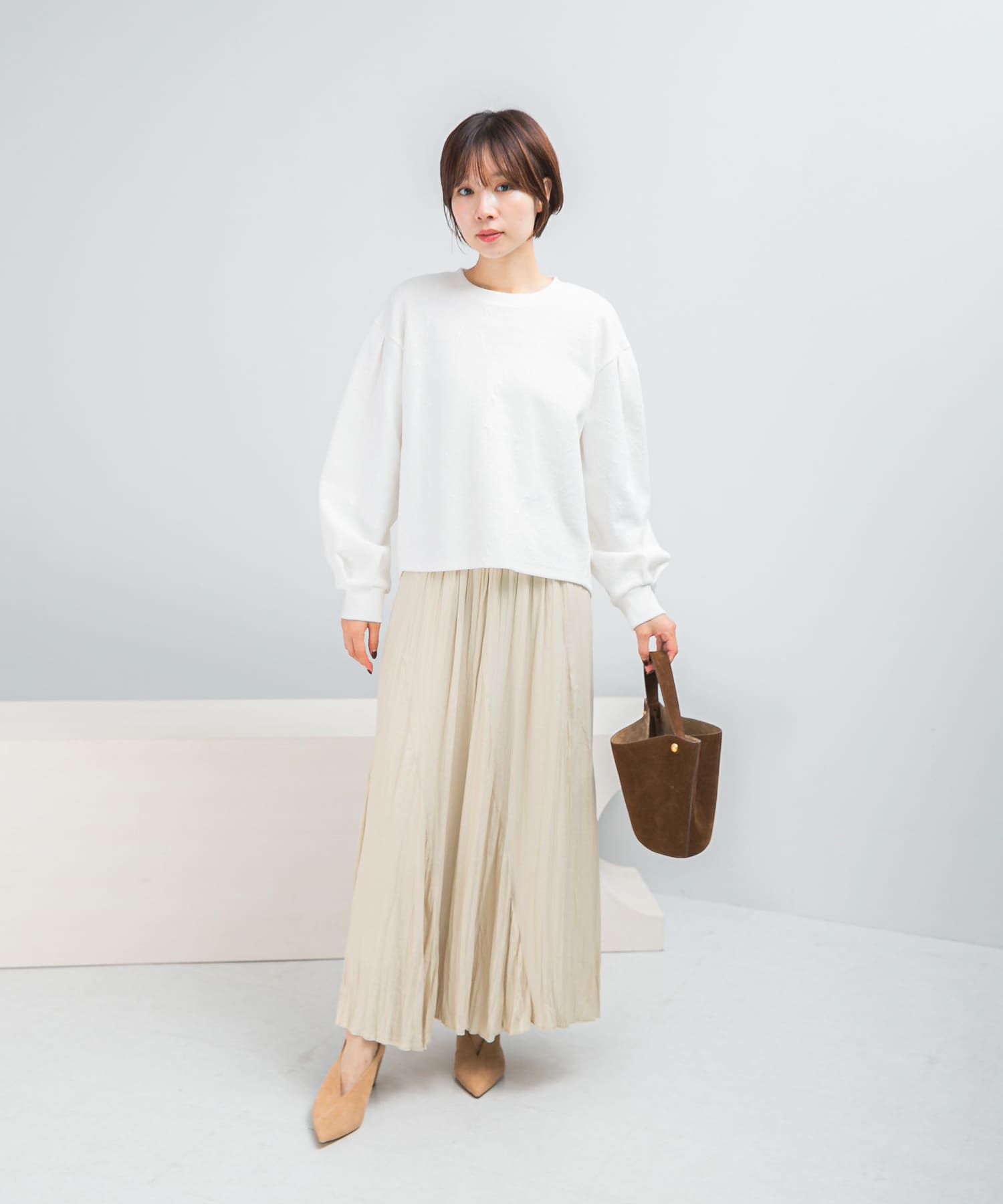 身長：158cm サイズ：Free