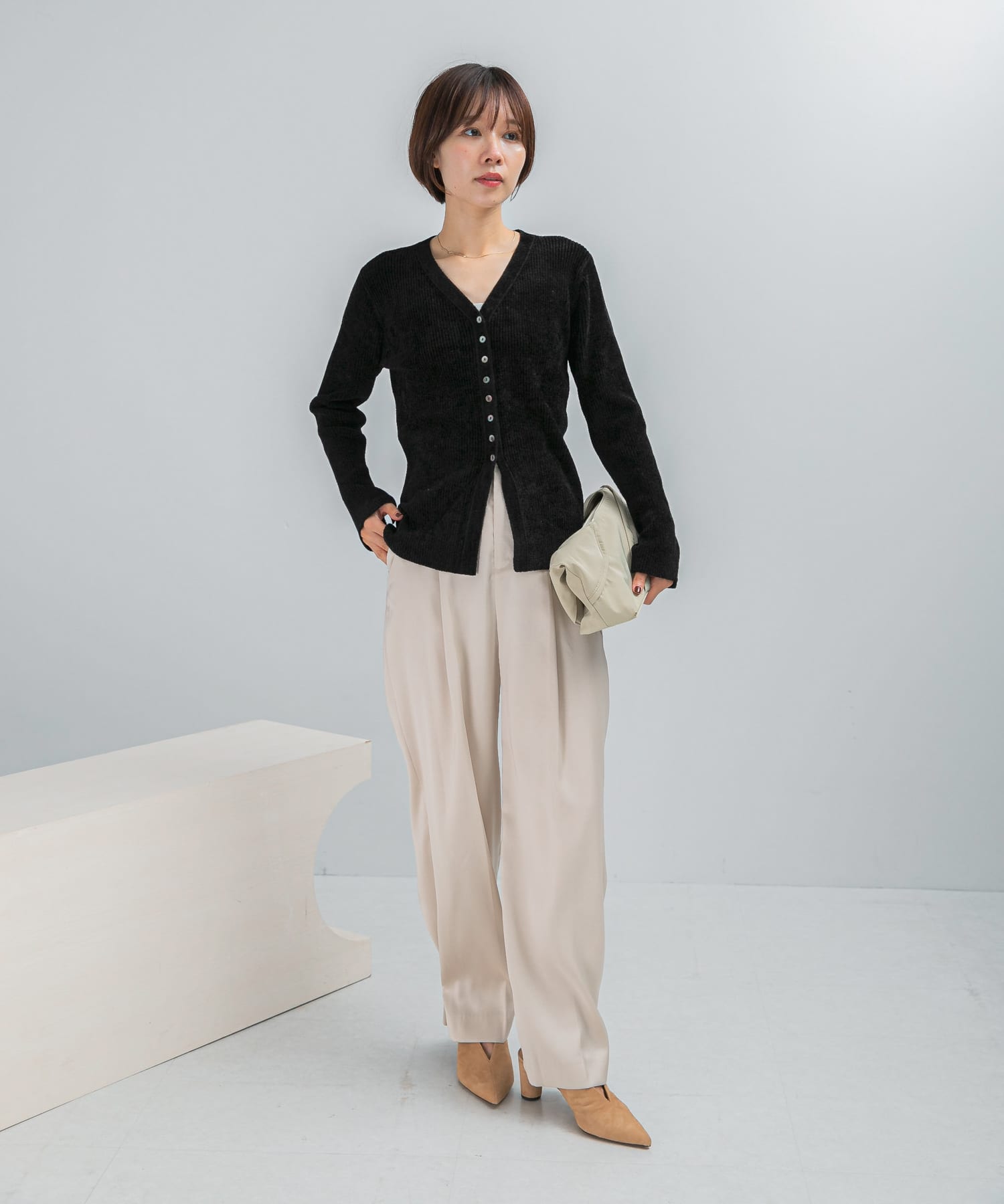 身長：158cm サイズ：FREE