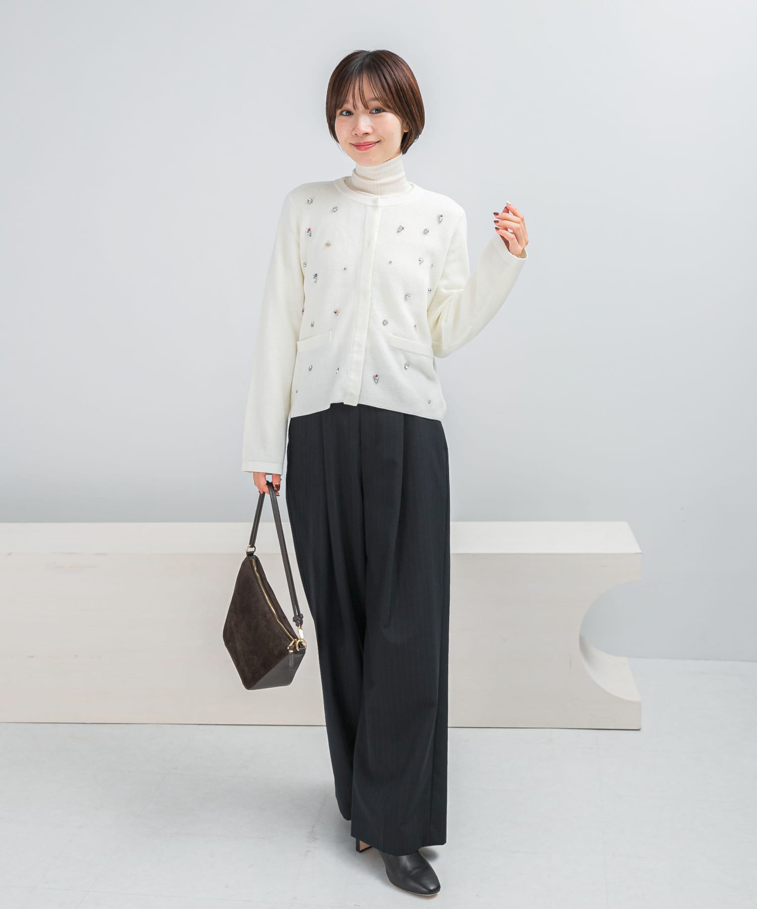 身長：158cm サイズ：FREE