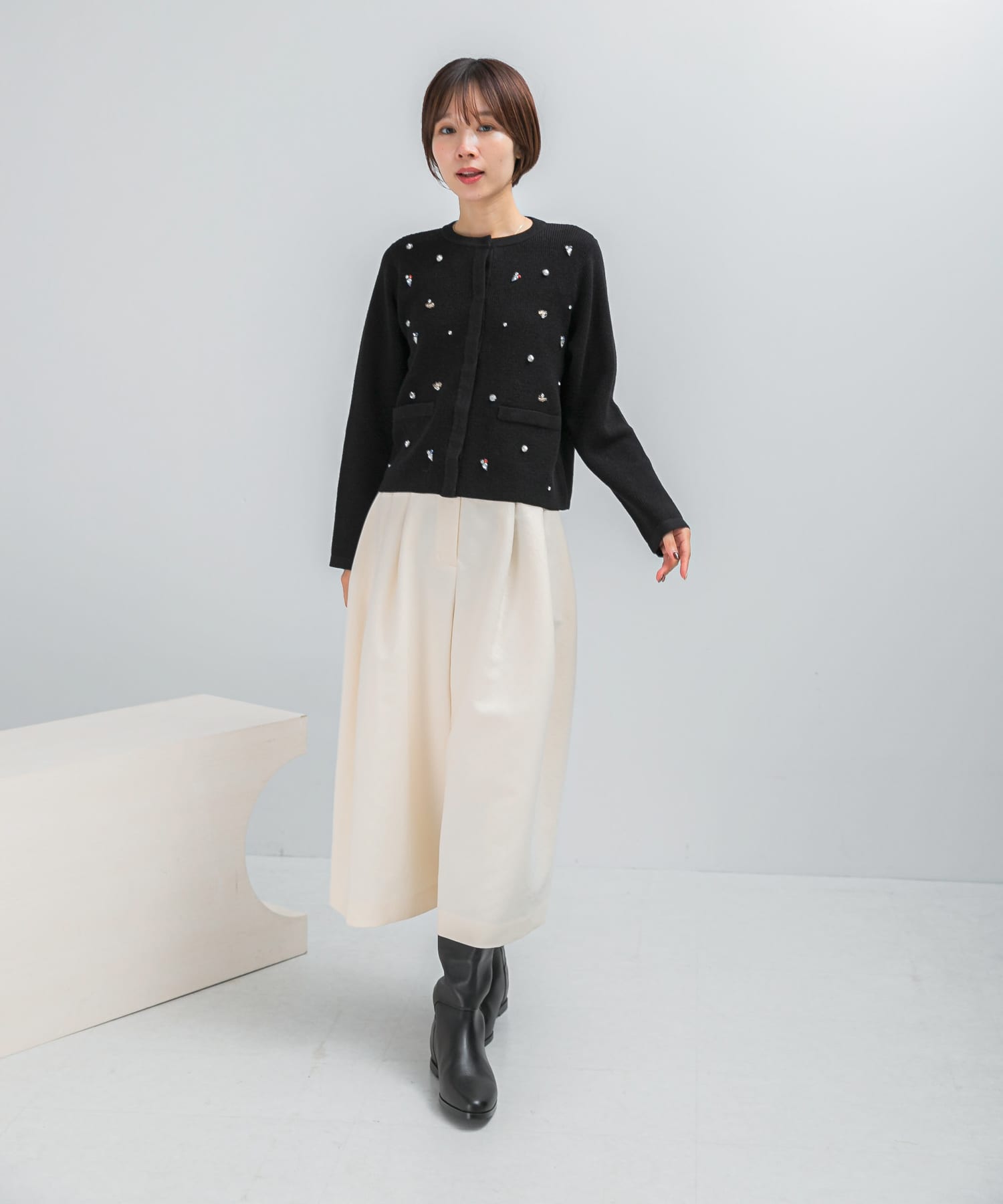 身長：158cm サイズ：FREE