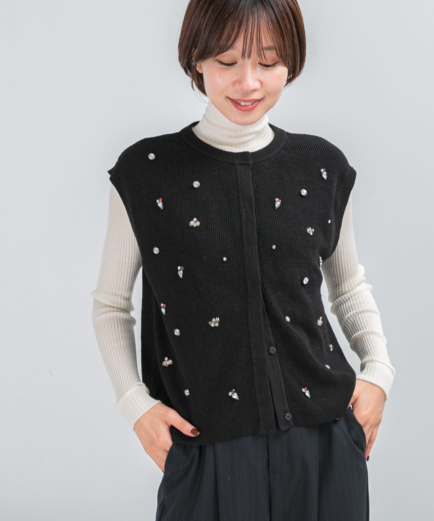 身長：158cm サイズ：Free