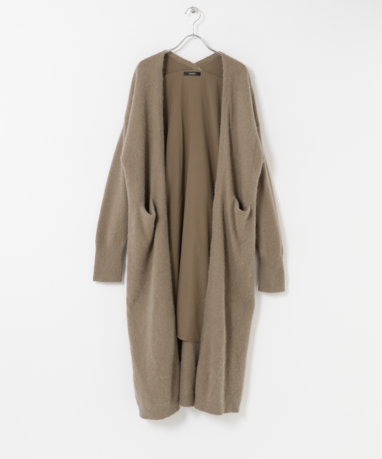 ファーニットロングガウン BEIGE Free