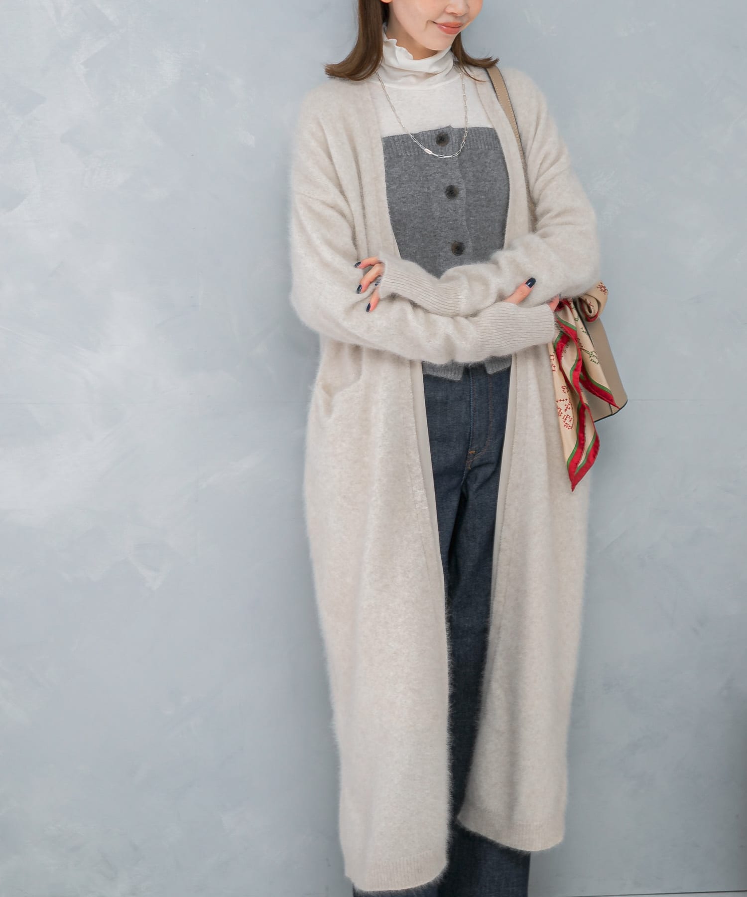 身長：165cm サイズ：FREE