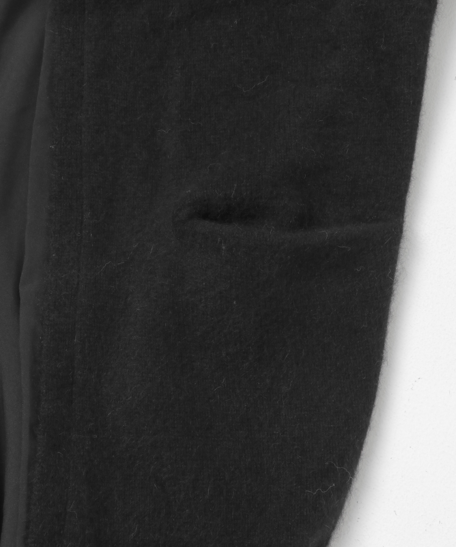 ファーニットロングガウン BLACK Free