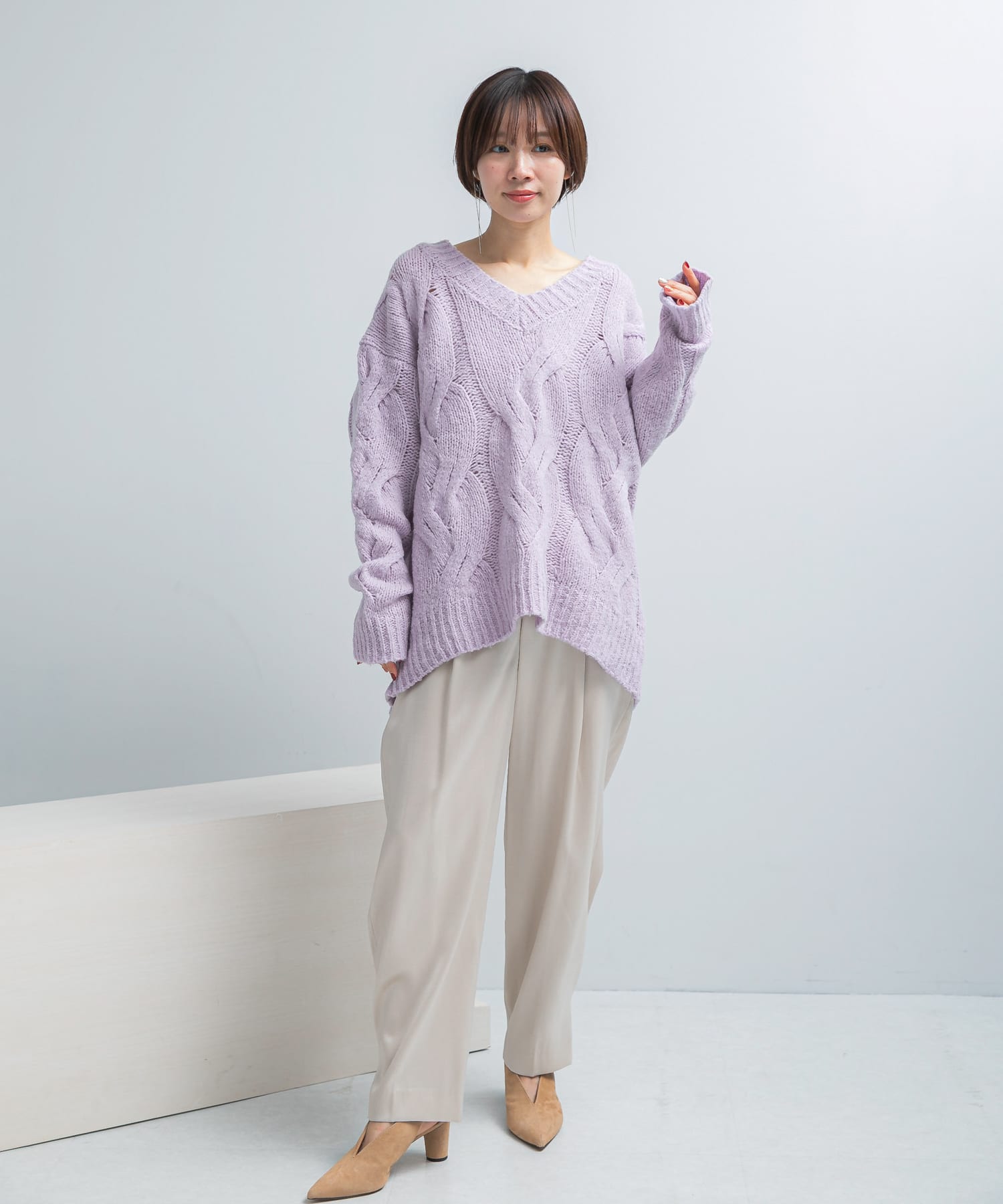身長：158cm サイズ：FREE