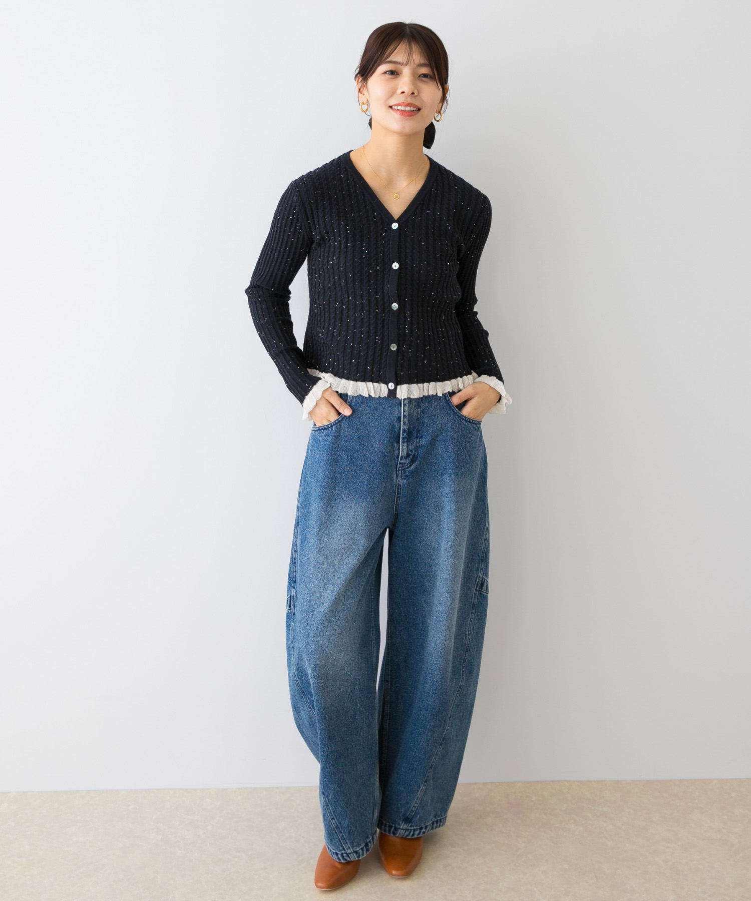 身長：166cm サイズ：FREE