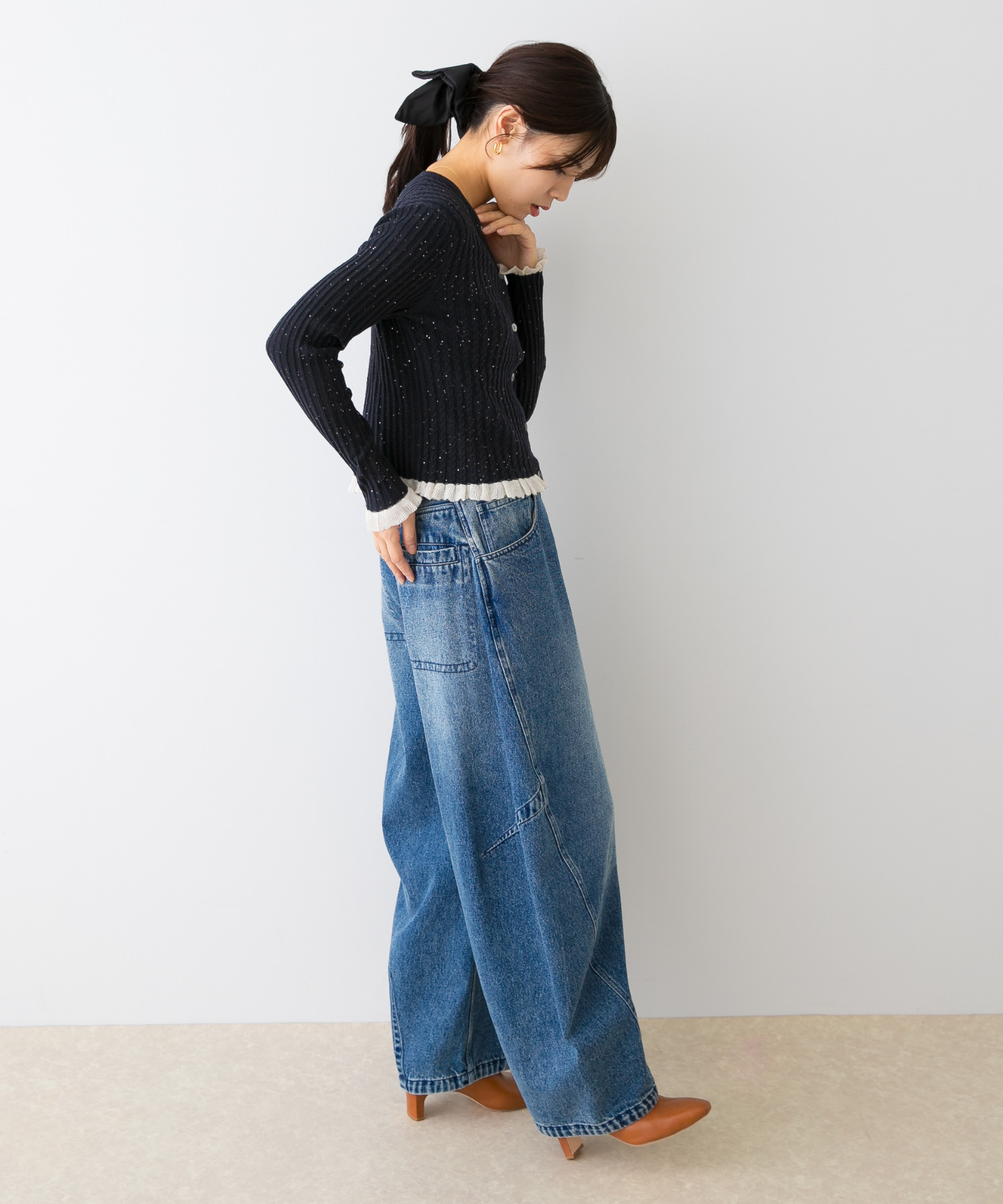 身長：166cm サイズ：FREE