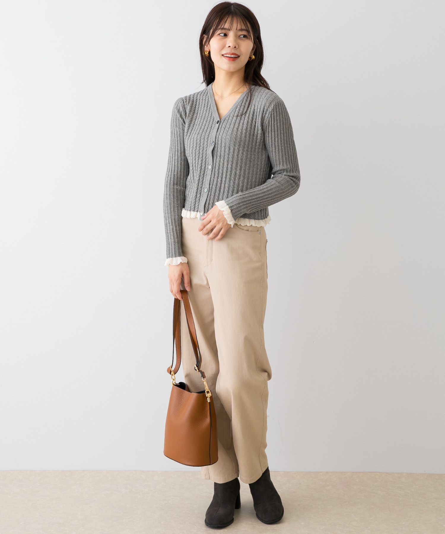 身長：166cm サイズ：FREE