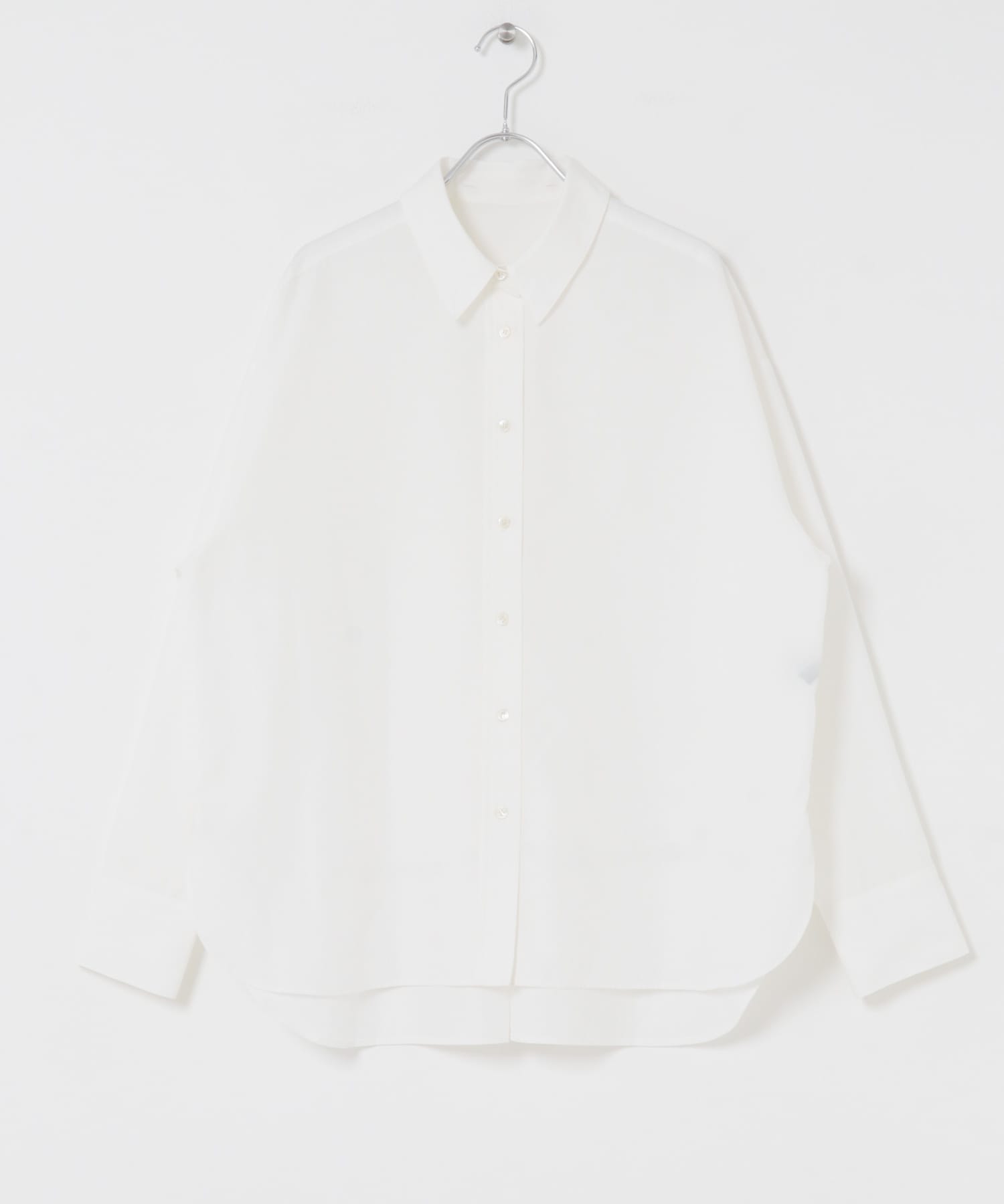 2WAYビジュー付オーバーシャツ WHITE Free