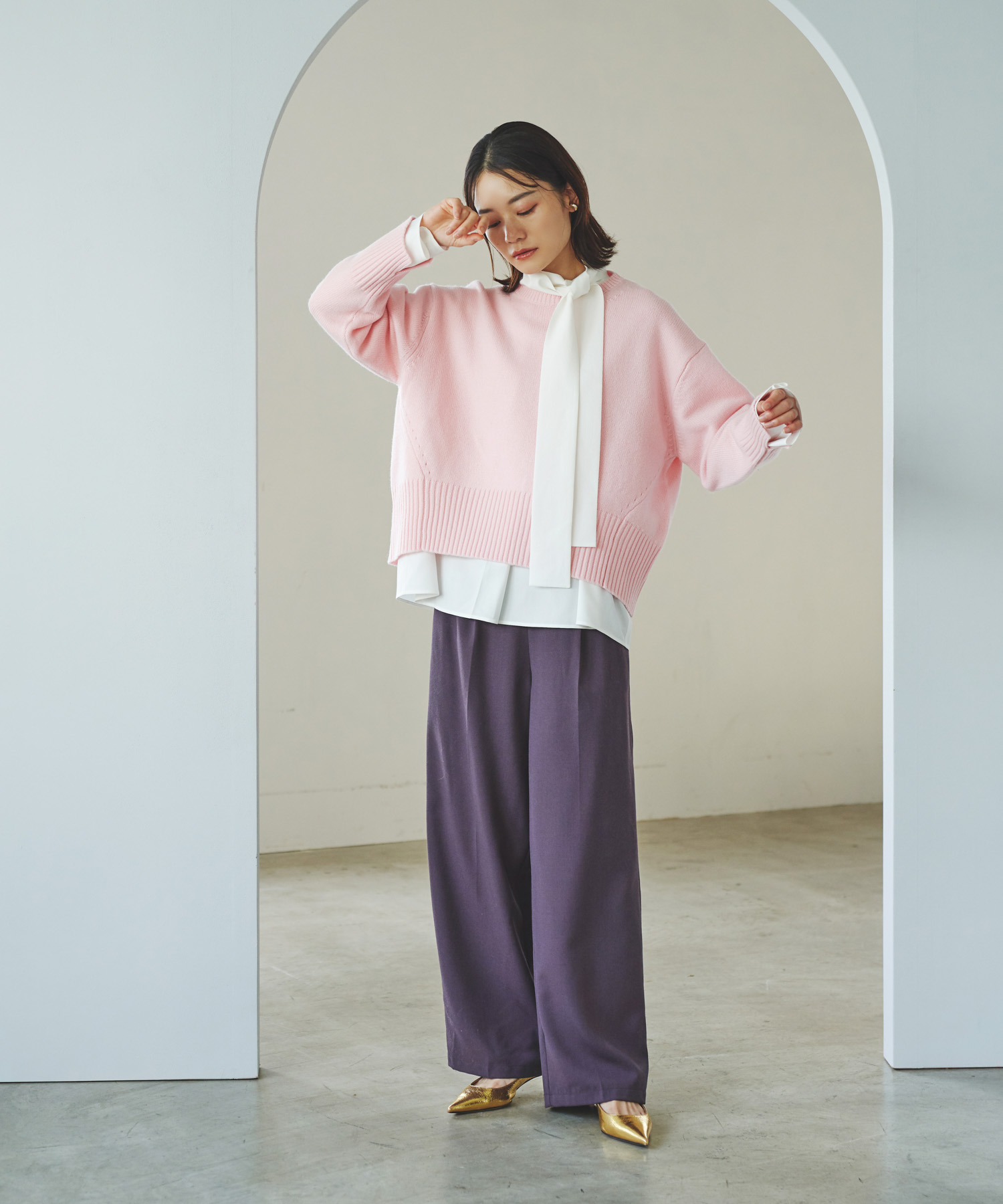 身長：165cm サイズ：Free