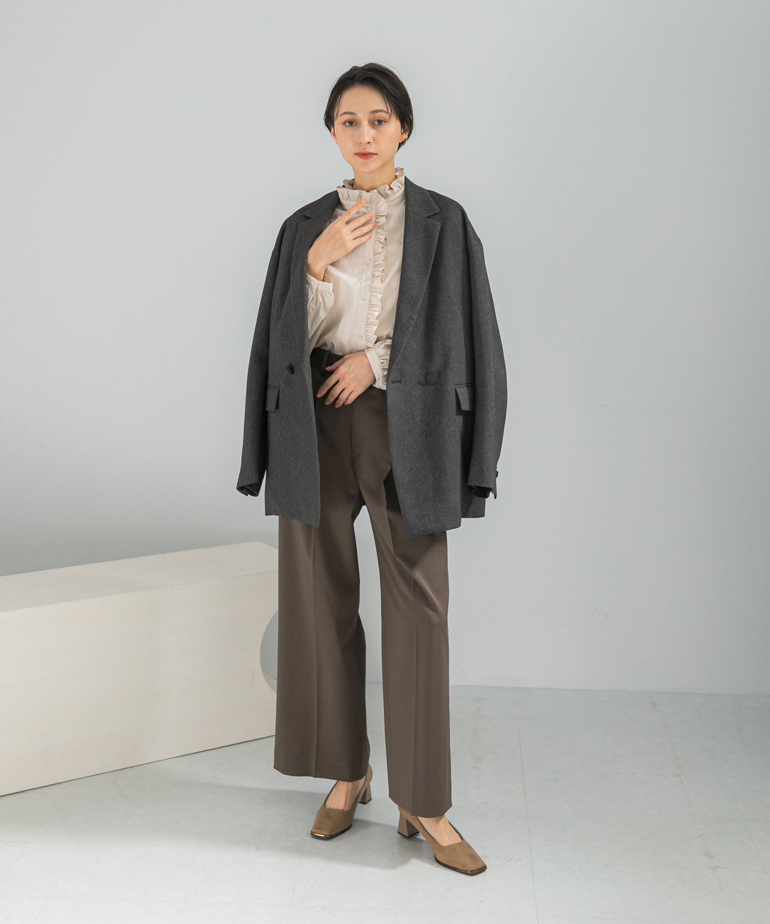 身長：168cm サイズ：Free