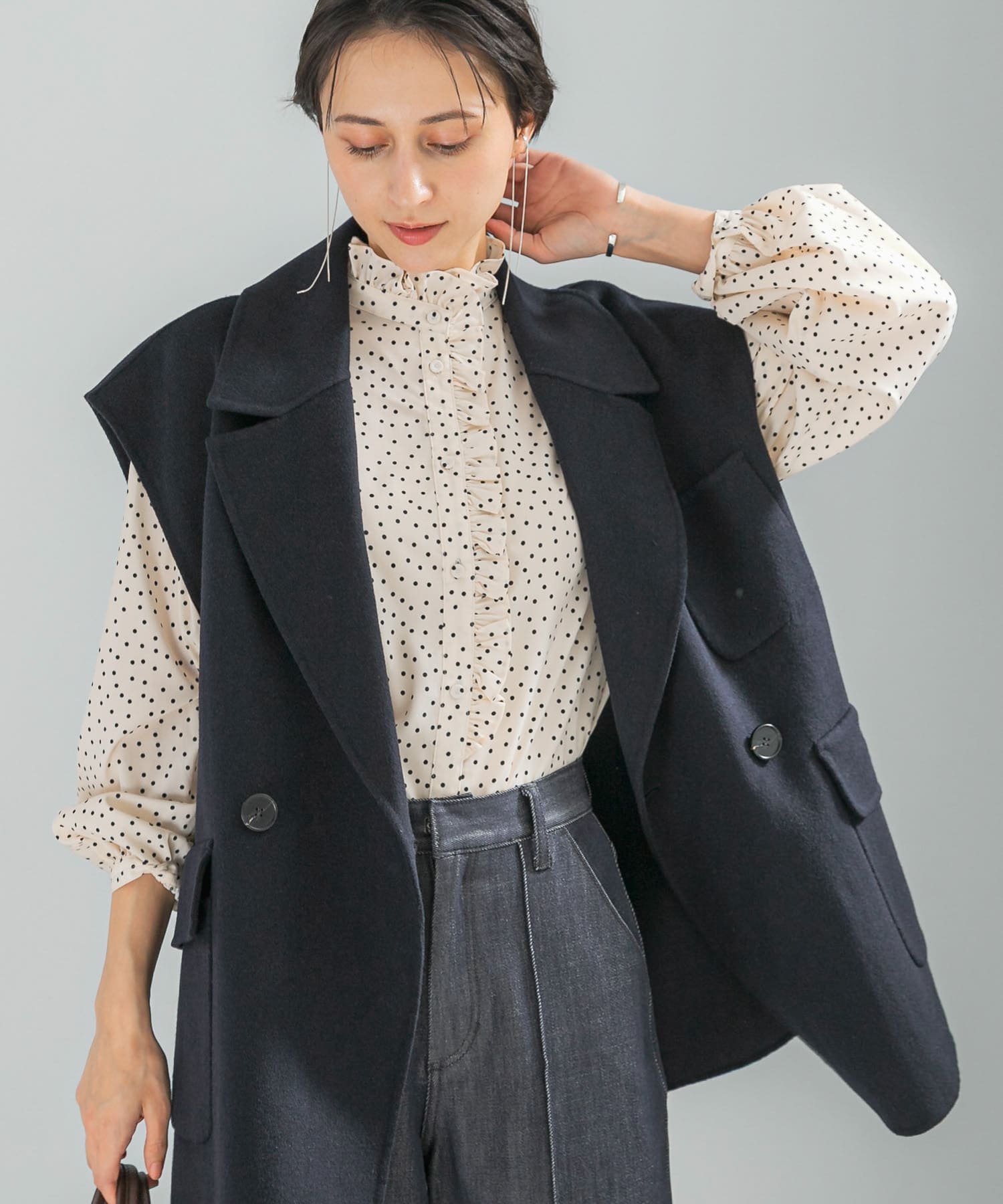 身長：168cm サイズ：Free