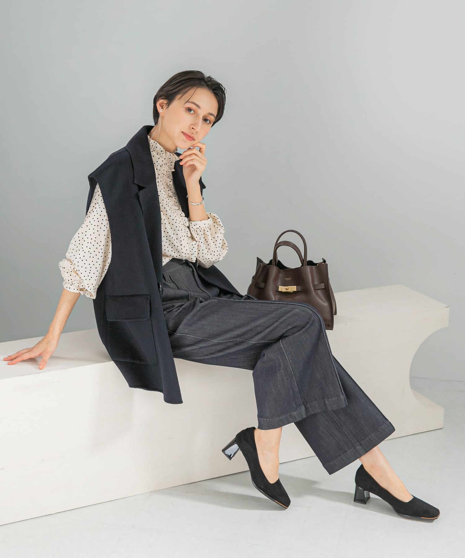 身長：168cm サイズ：Free