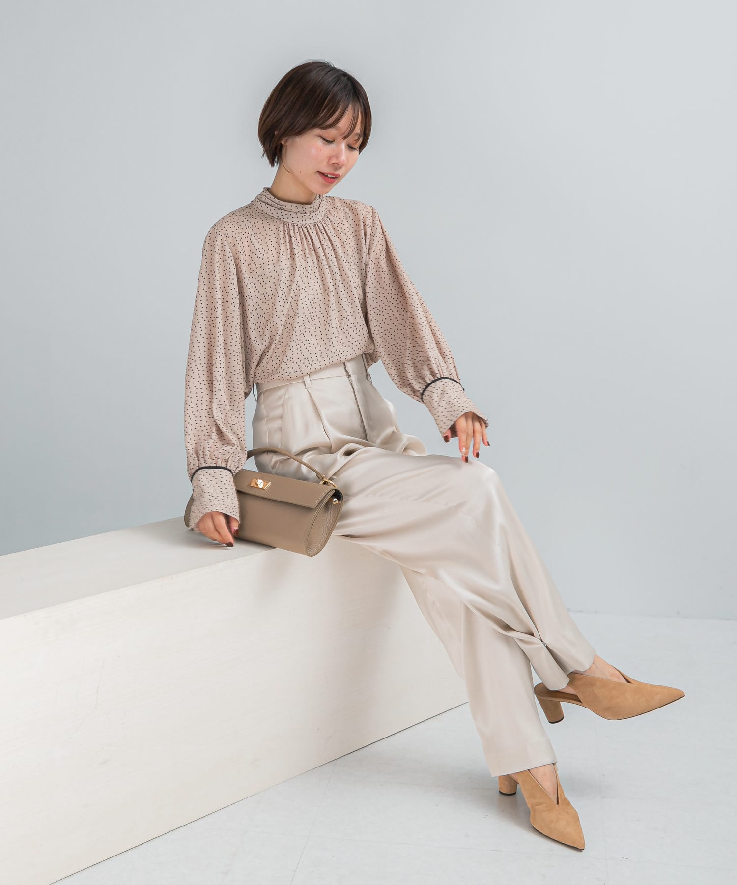 身長：158cm サイズ：Free