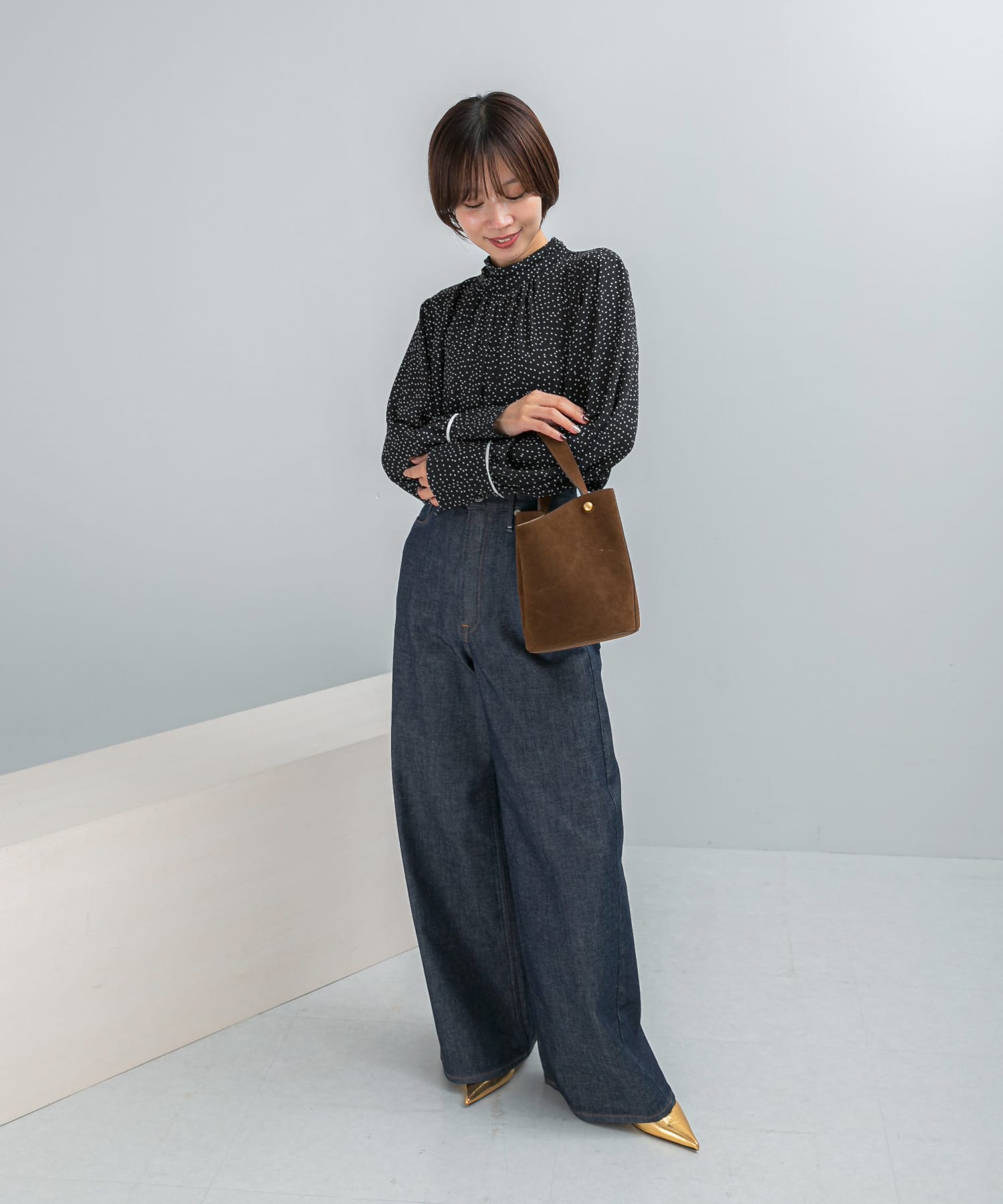 身長：158cm サイズ：Free