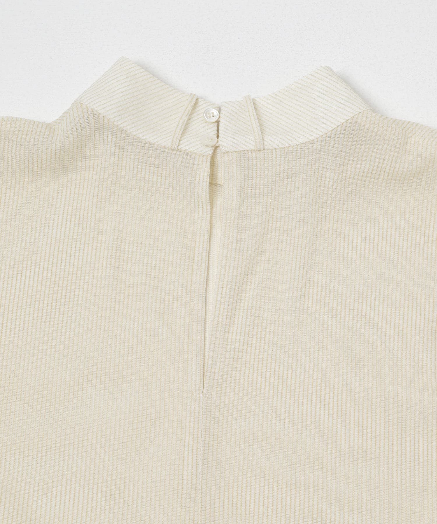 シアーラメチュールフレアスリーブブラウス OFF WHITE Free