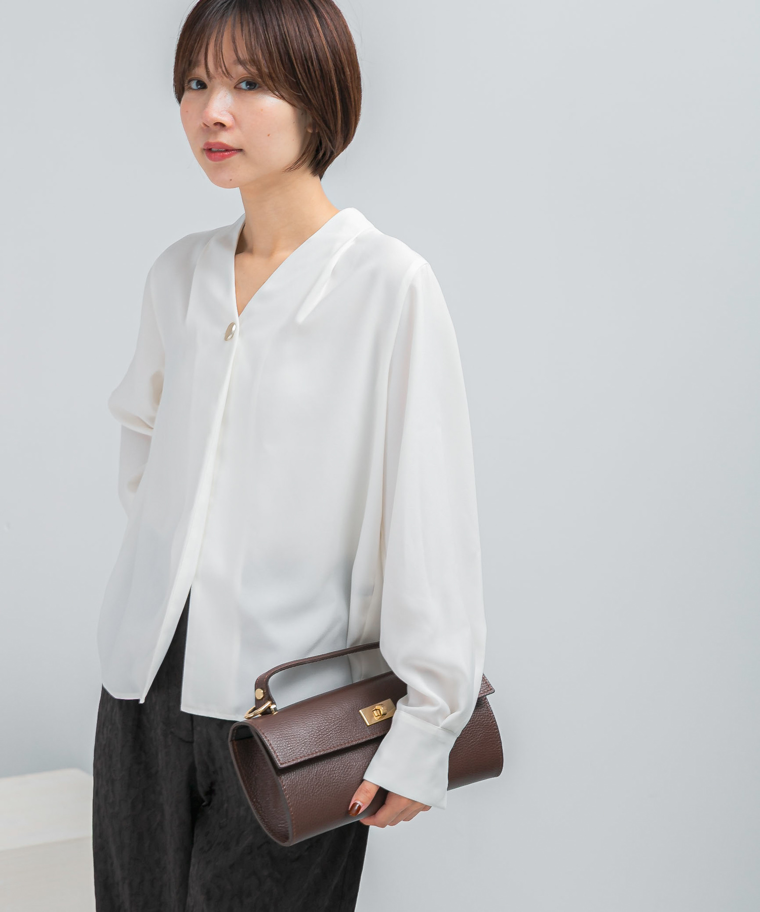 身長：158cm サイズ：Free