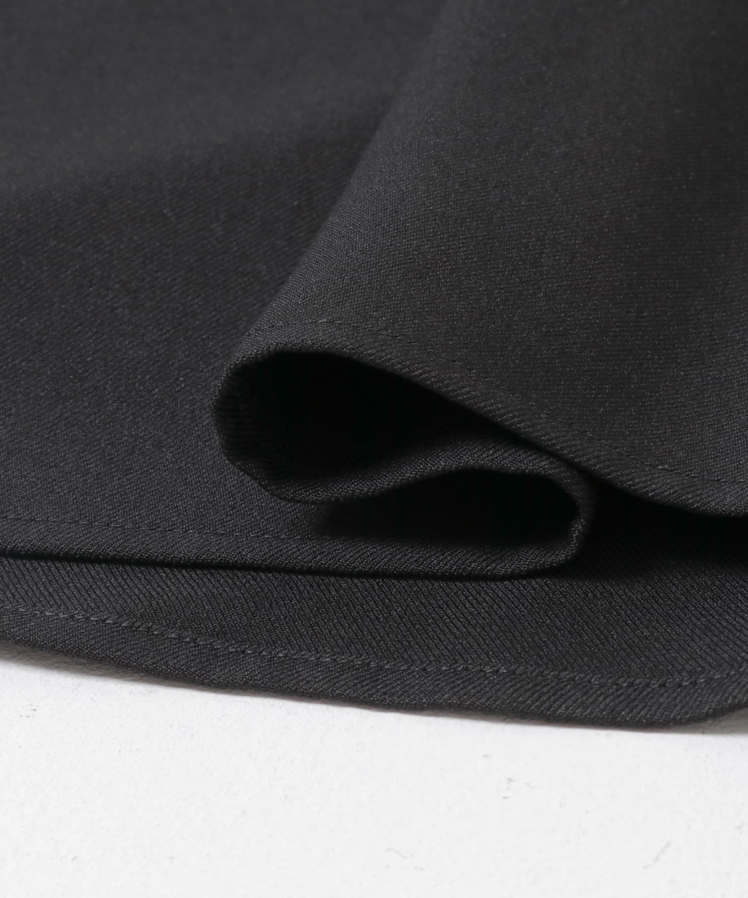 『UR TECH SMOOTHLUXE』F by ROSSO　サイドペプラムブラウス BLACK Free