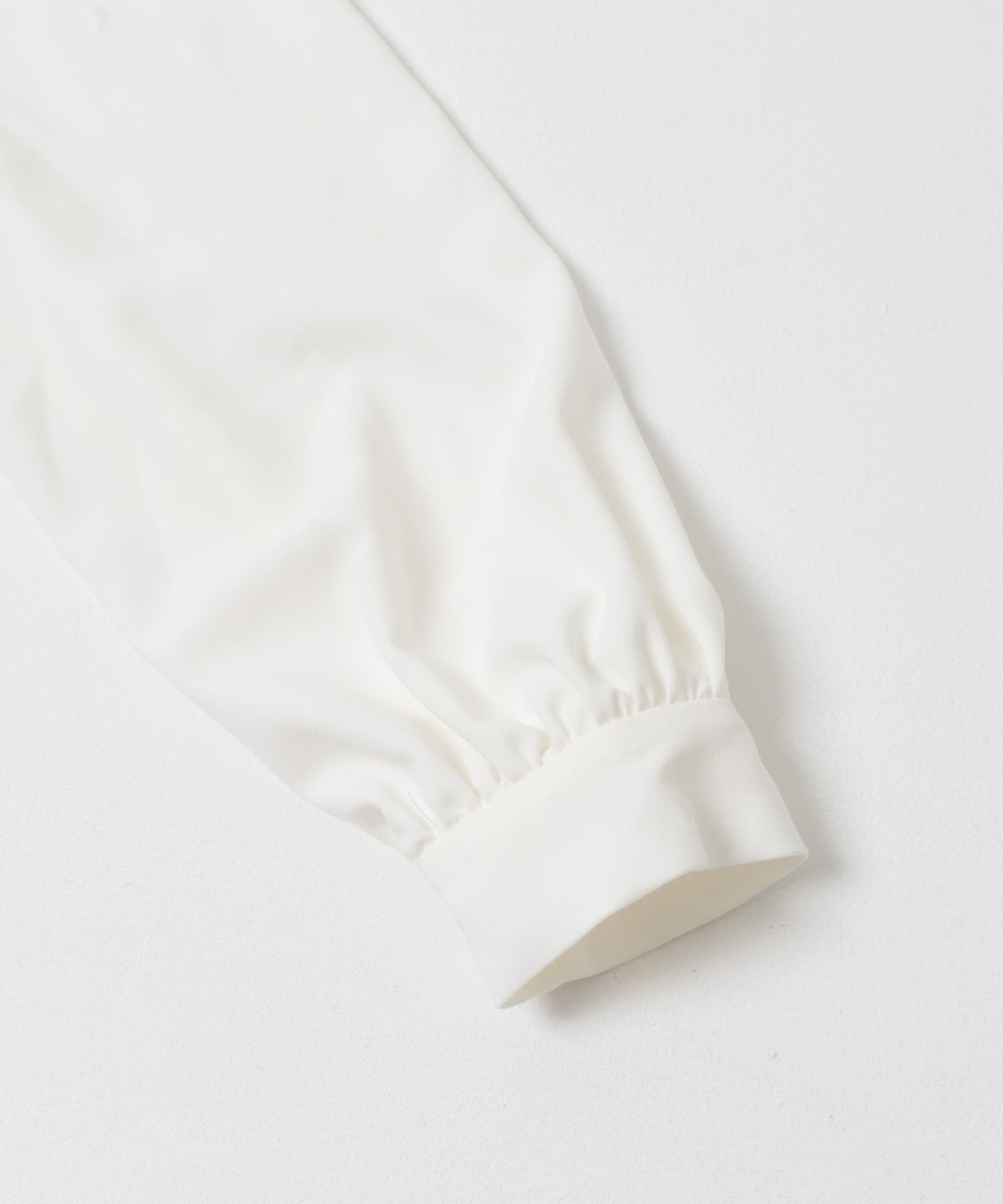 F by ROSSO　フリルカラー2WAYブラウス OFF WHITE Free