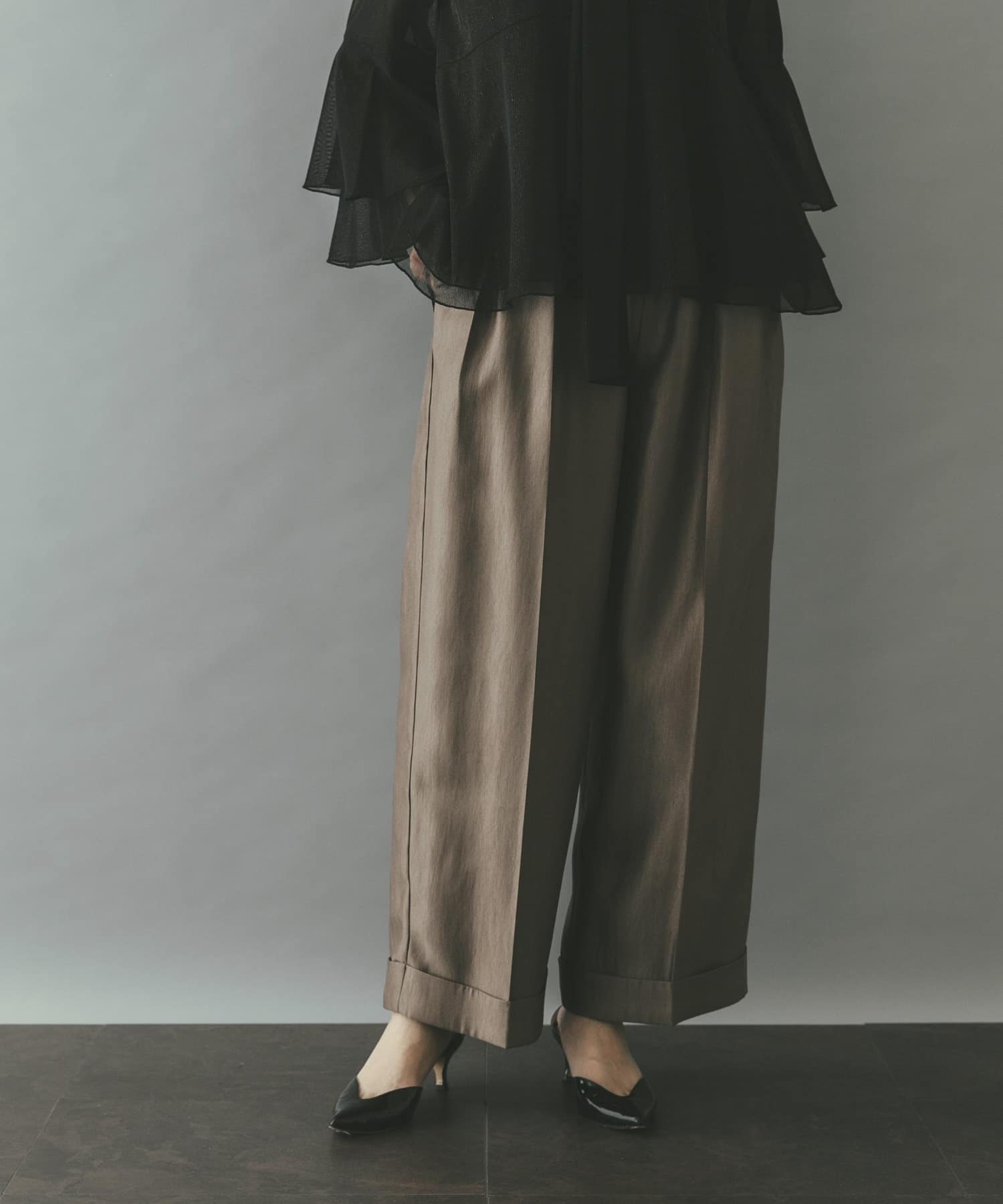 身長：168cm サイズ：38