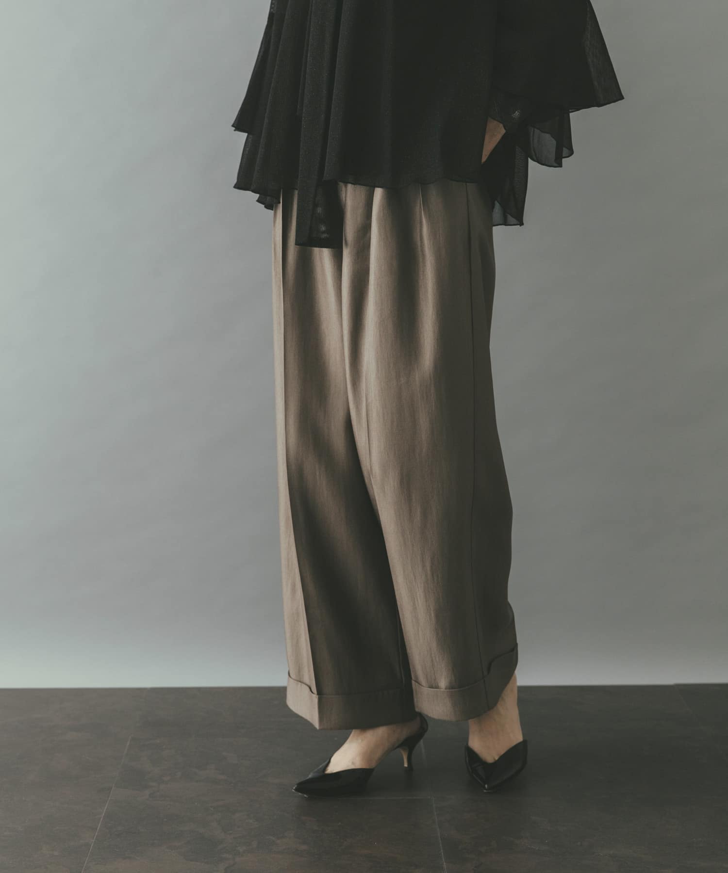 身長：168cm サイズ：38