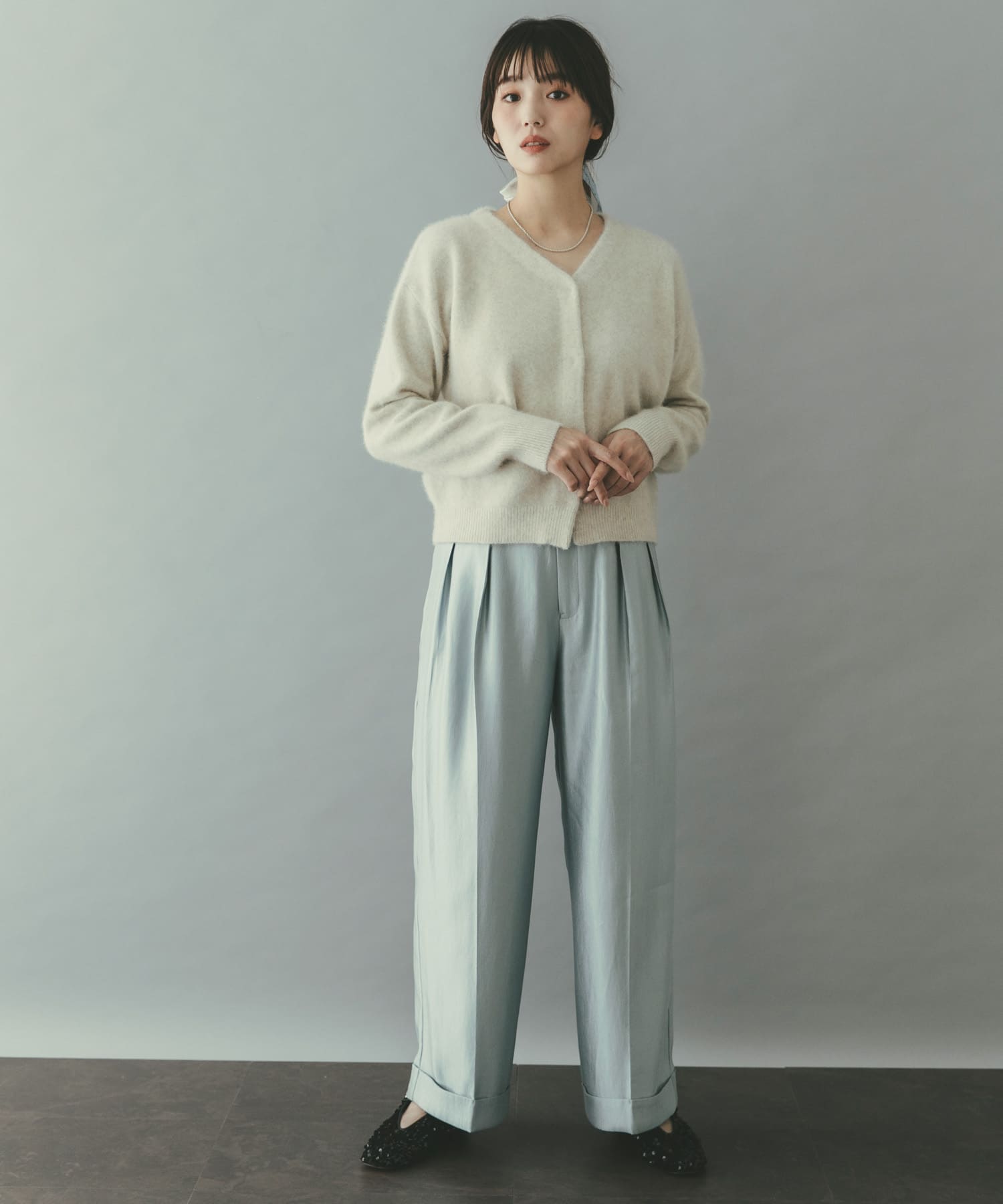 身長：168cm サイズ：38