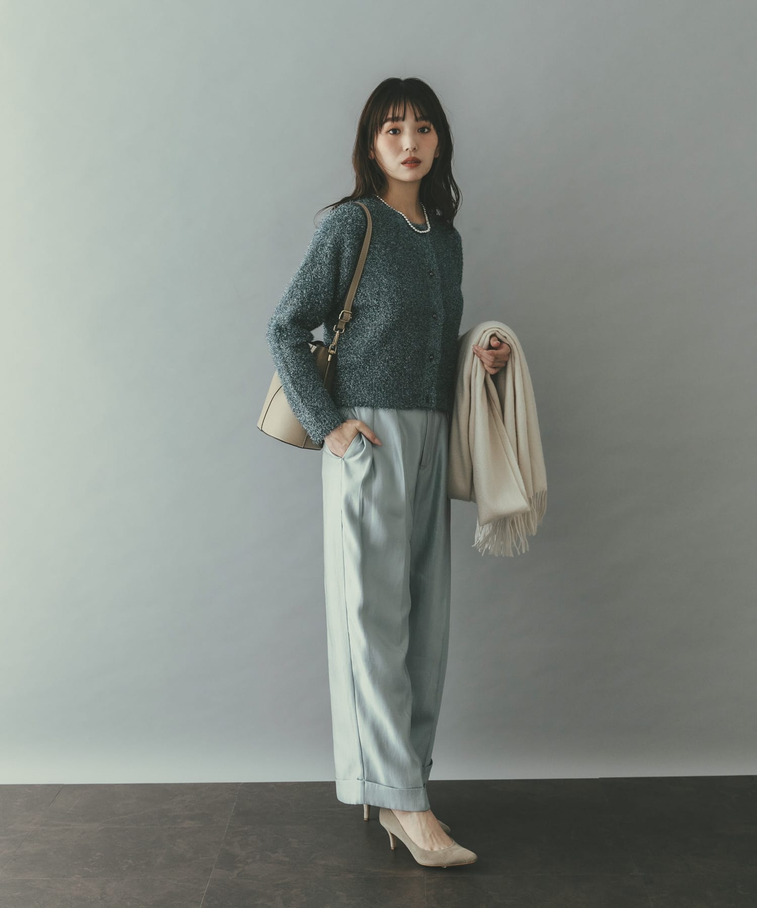 身長：168cm サイズ：38