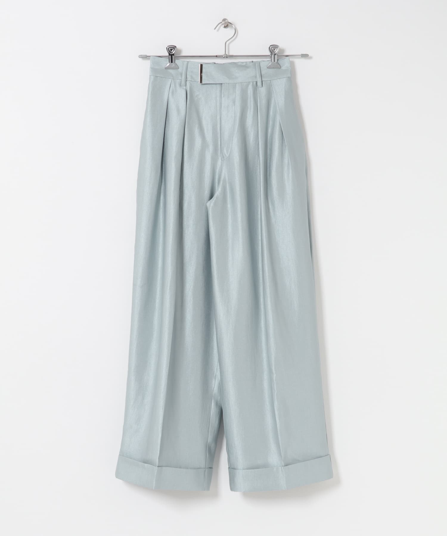 ブライトツイルタックパンツ SAX 36