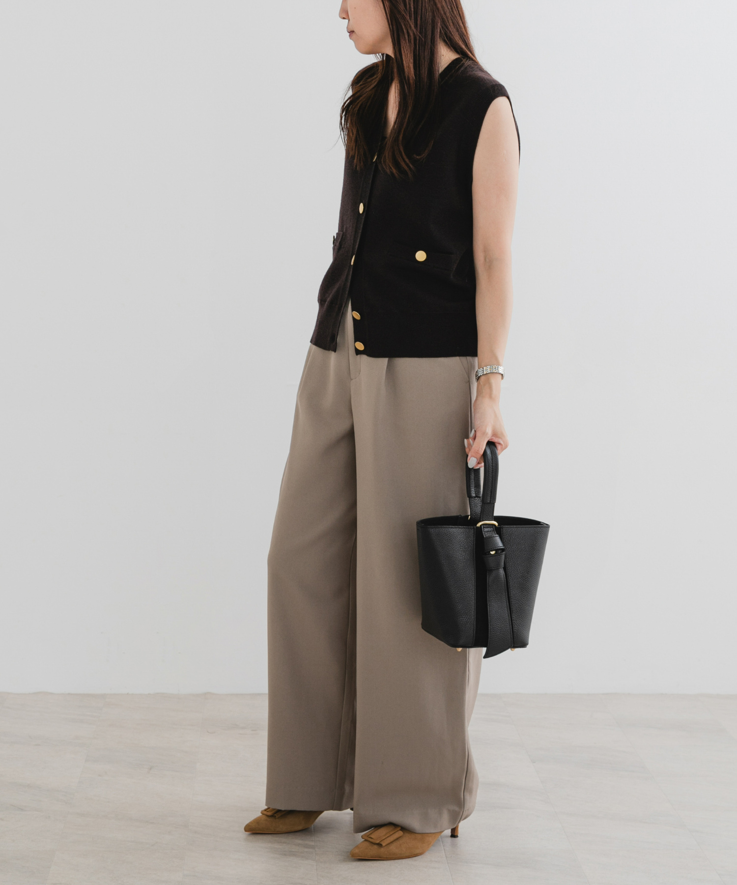 身長：161cm サイズ：38