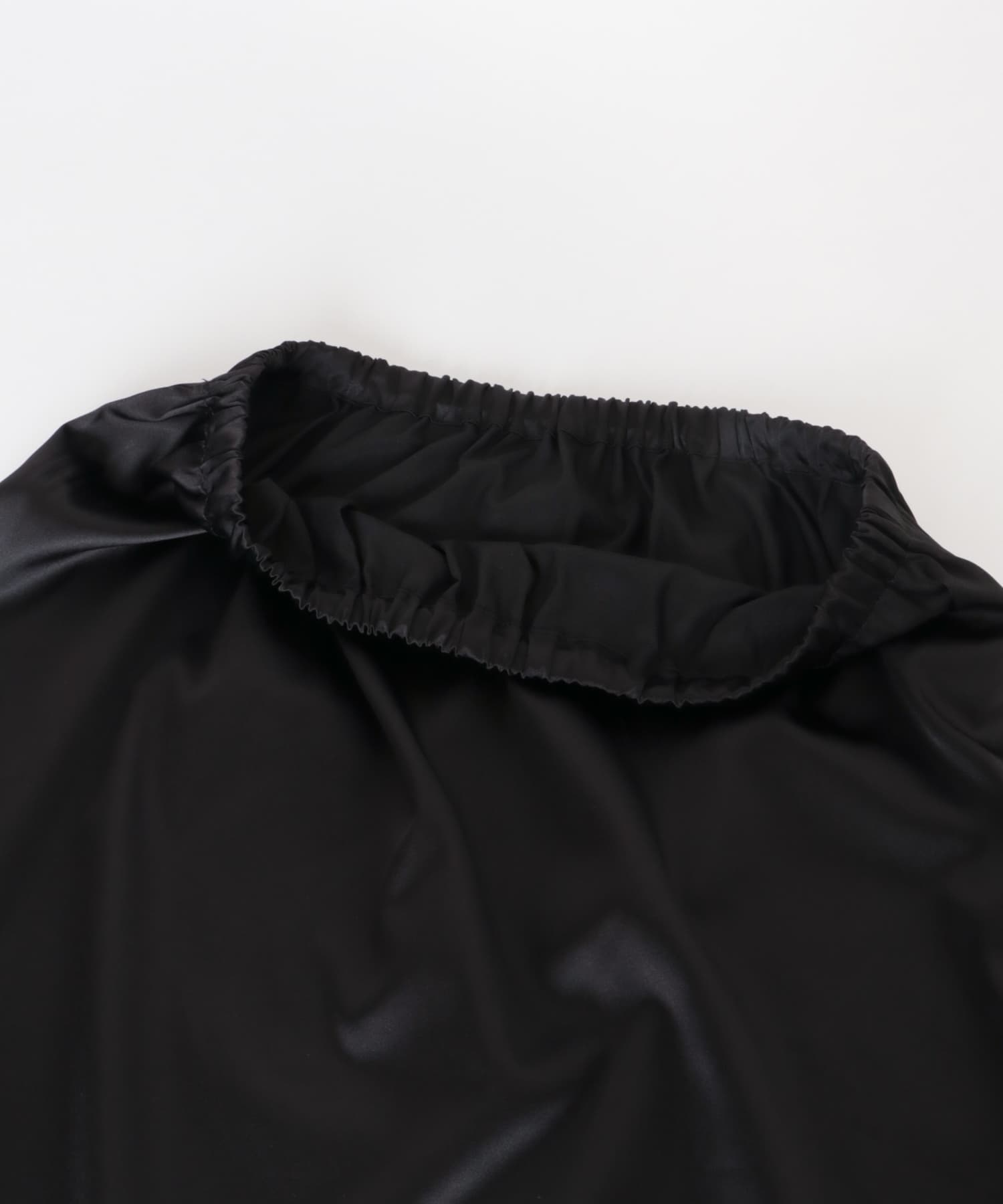 レースレイヤードミディスカート BLACK 36