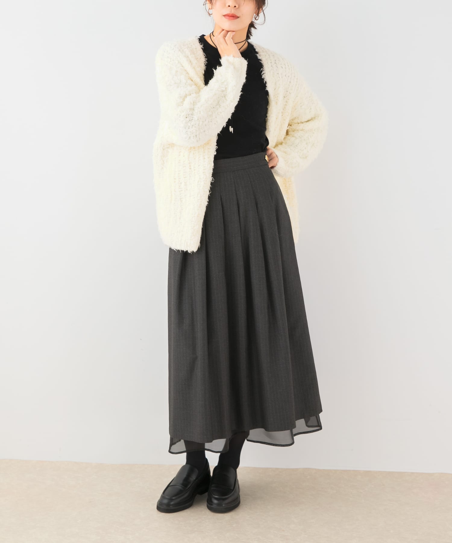 身長：166cm サイズ：38