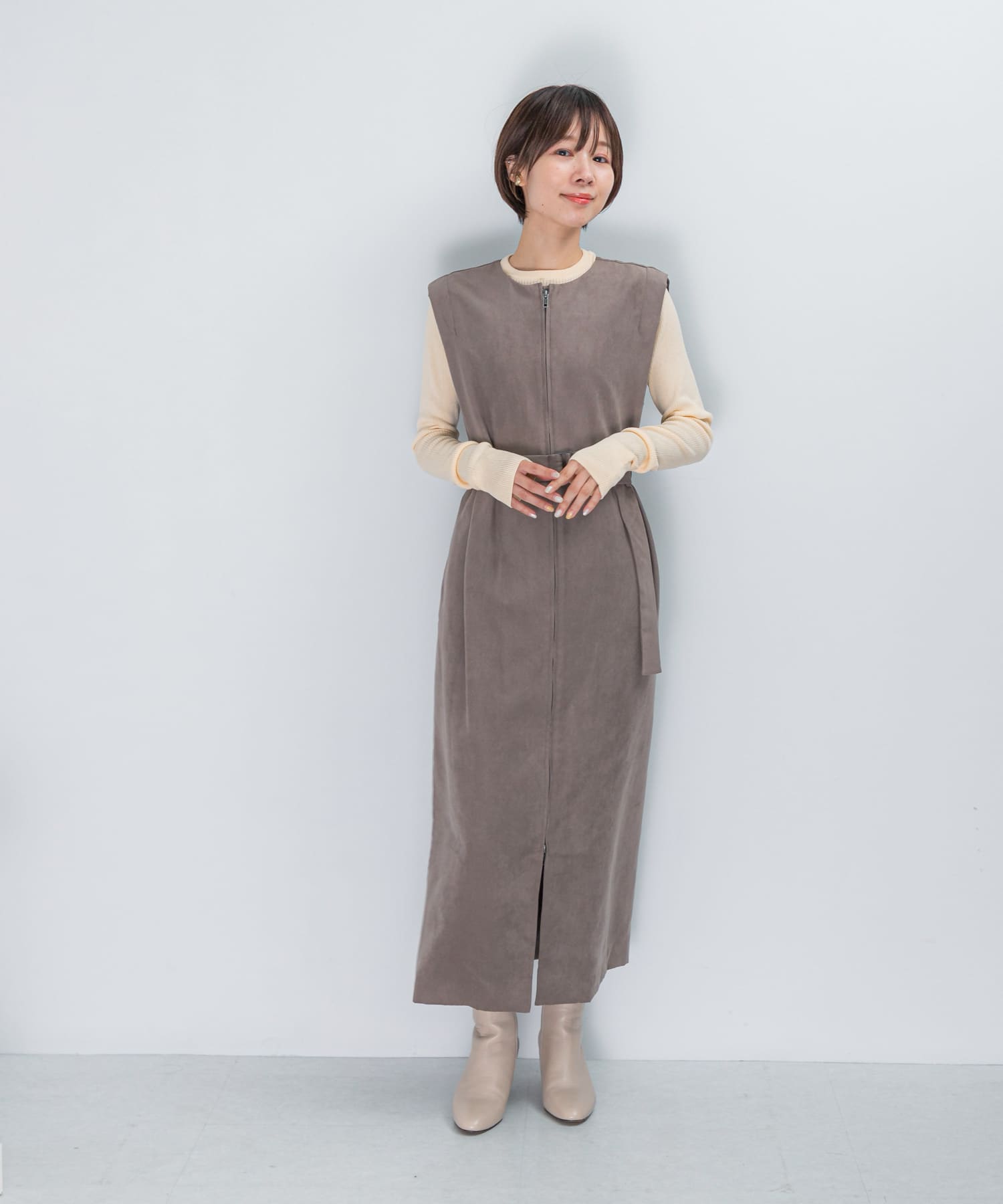 身長：158cm サイズ：FREE