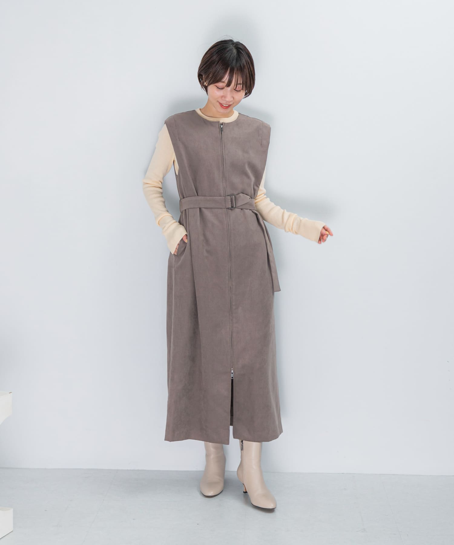 身長：158cm サイズ：FREE