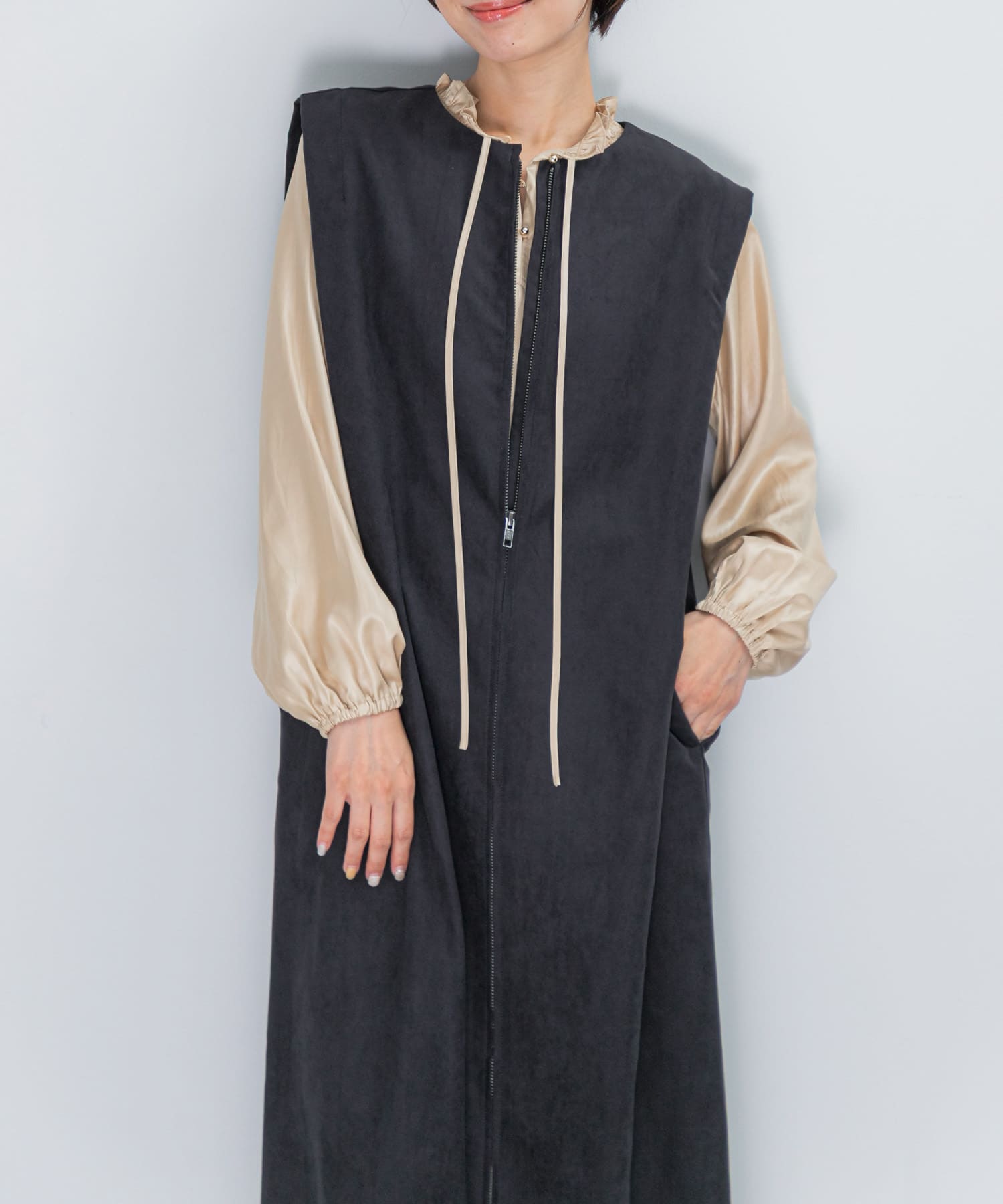 身長：158cm サイズ：FREE