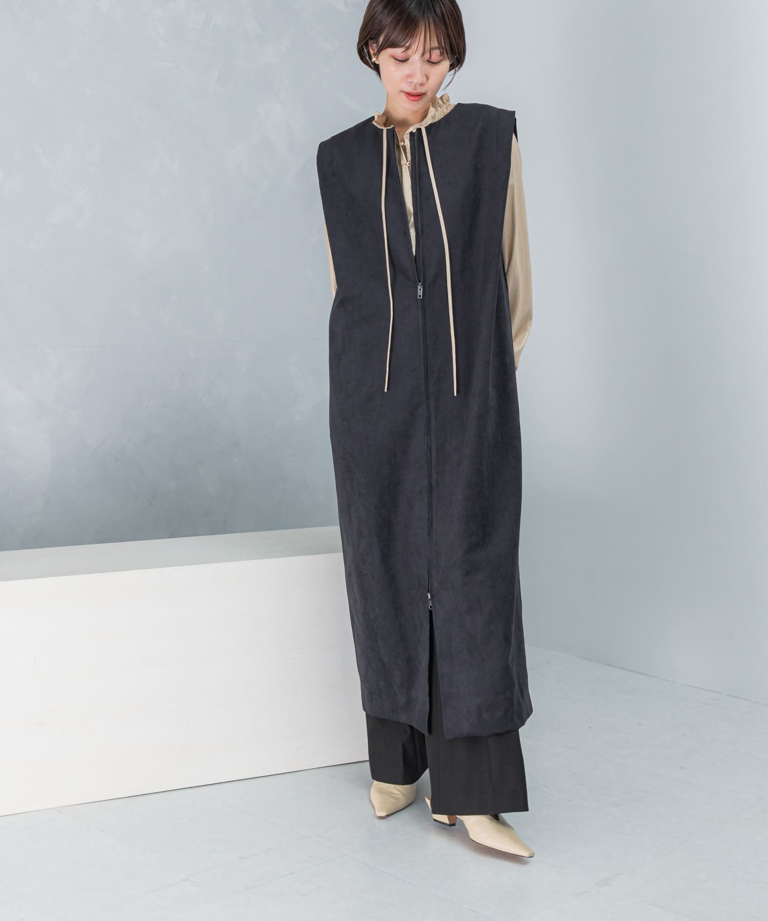 身長：158cm サイズ：FREE
