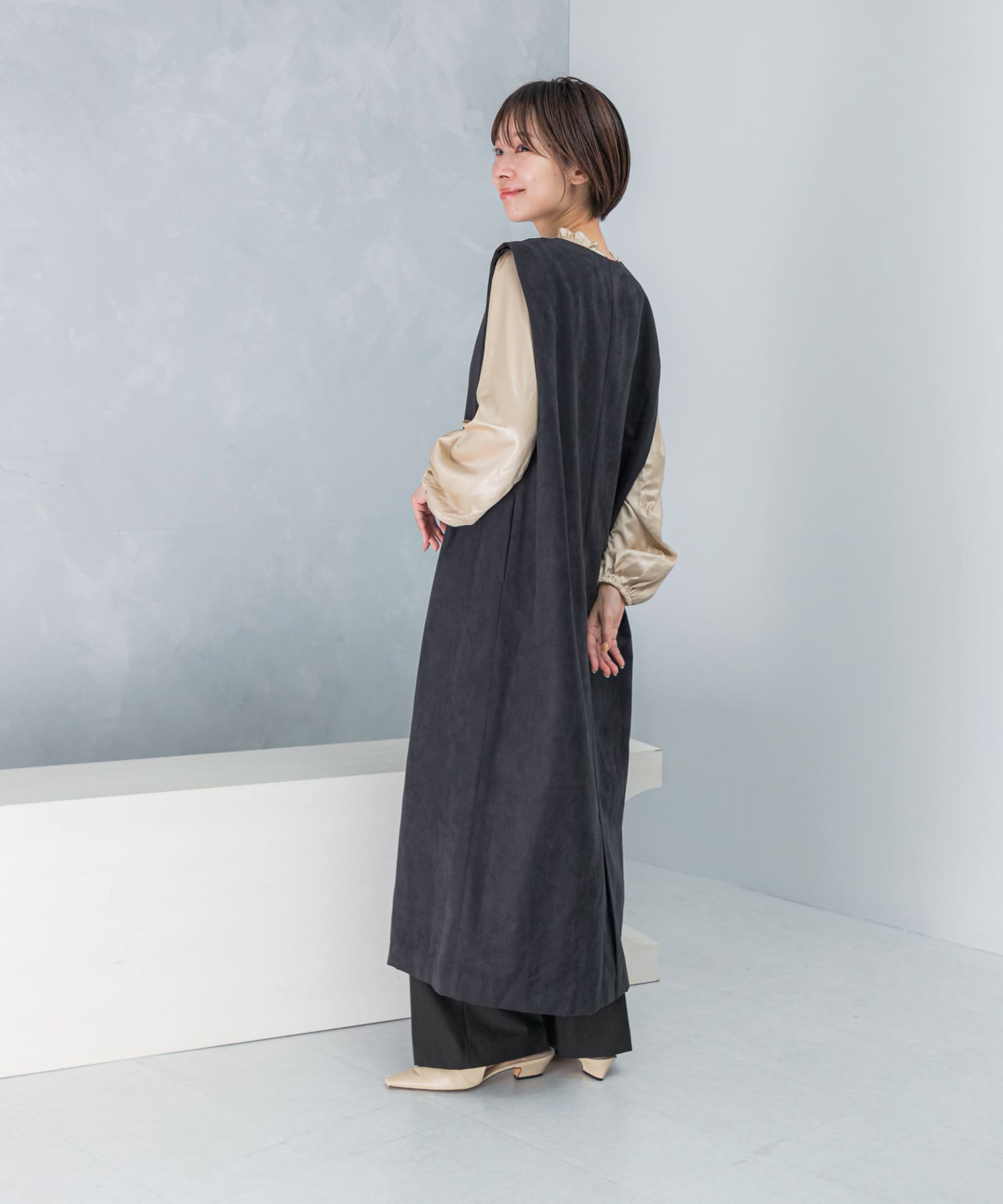 身長：158cm サイズ：FREE