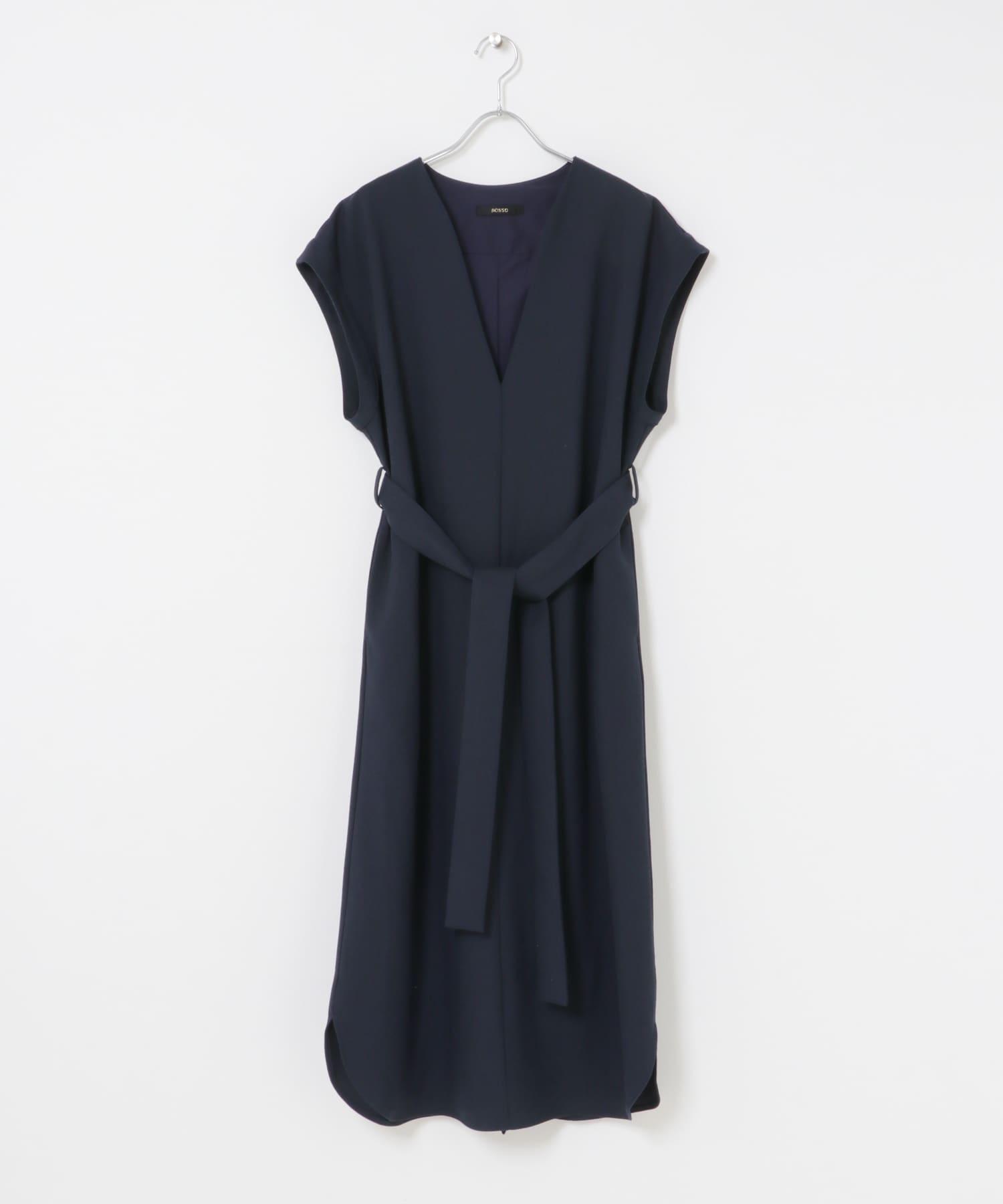 ウエストマークジャンパースカート NAVY Free