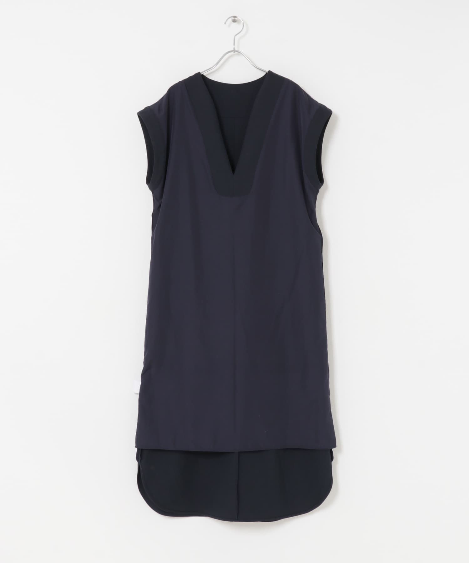 ウエストマークジャンパースカート NAVY Free