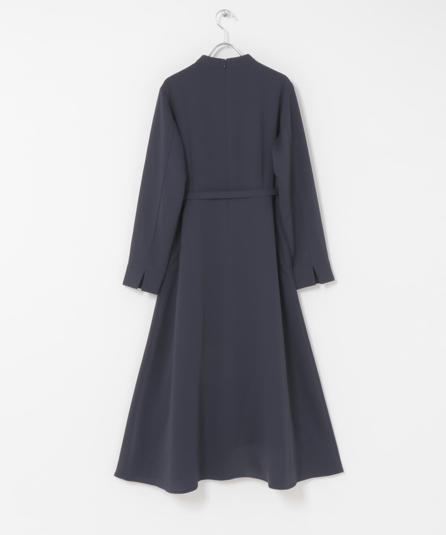 ベルトデザインカシュクールワンピース(Free L/BEIGE): ワンピース