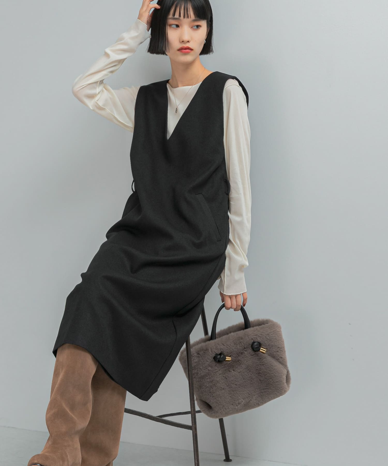 身長：165cm サイズ：38